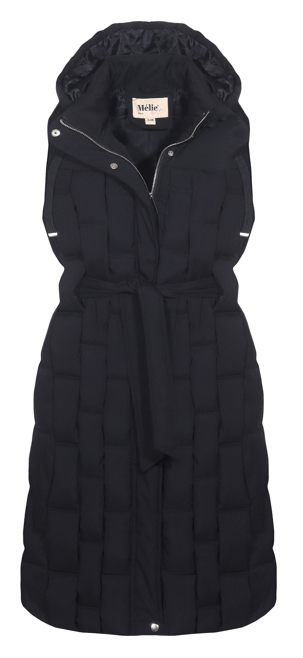Aurela Damenmode Longweste Damen Steppweste mit günstig online kaufen