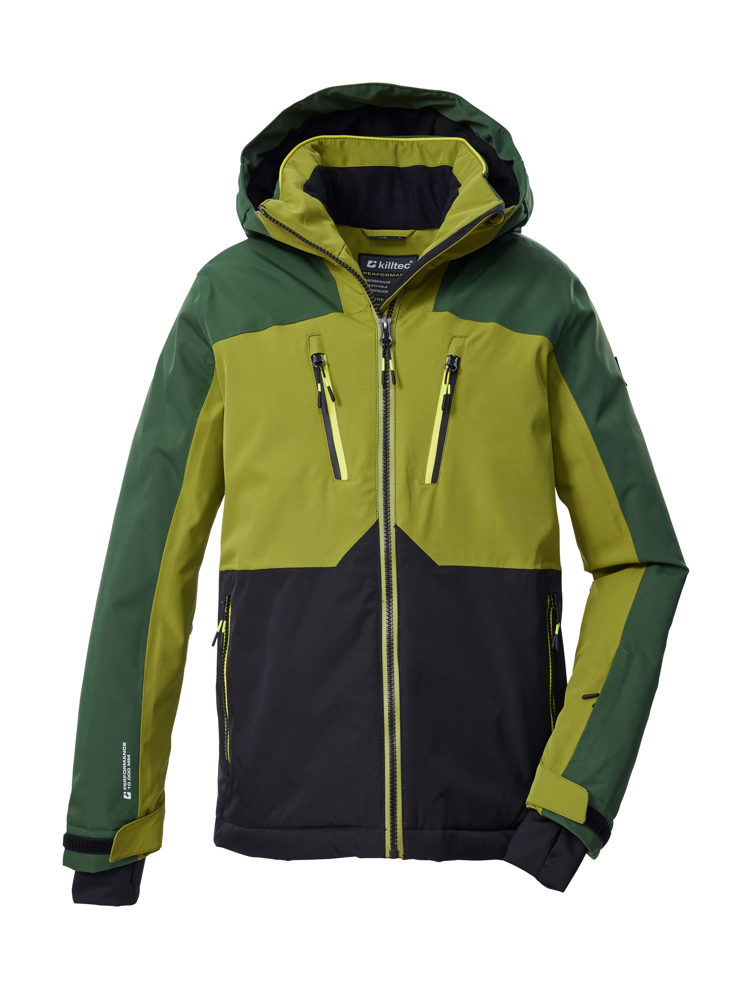 Killtec Skijacke KSW 190 BYS SKI JCKT Killtec Kids Skijacke: wasserdicht, atmungsaktiv, Colourblock Design