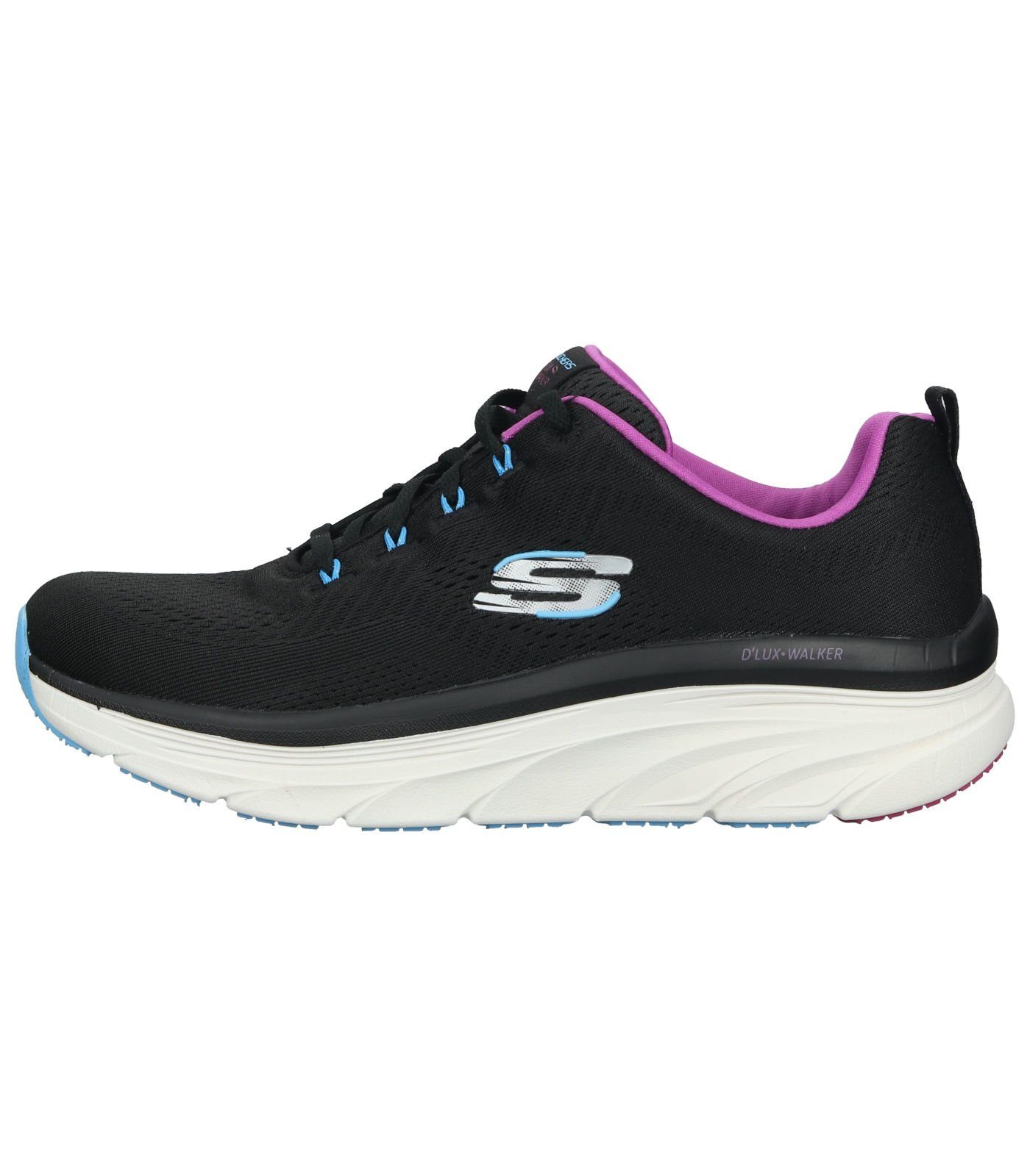 Skechers Sneaker Textil Sneaker Pink Schwarz