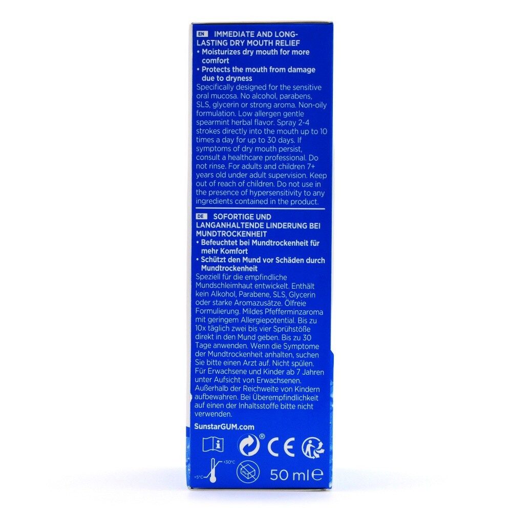 GUM Mundspray GUM HYDRAL Feuchtigkeitsspray 50ml PZN 10311540