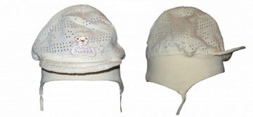 hopsibaby Erstlingsmütze 2-er Pack Sommer Babymütze Baumwolle Gr.56 Bindemütze Schirmmütze (Set)