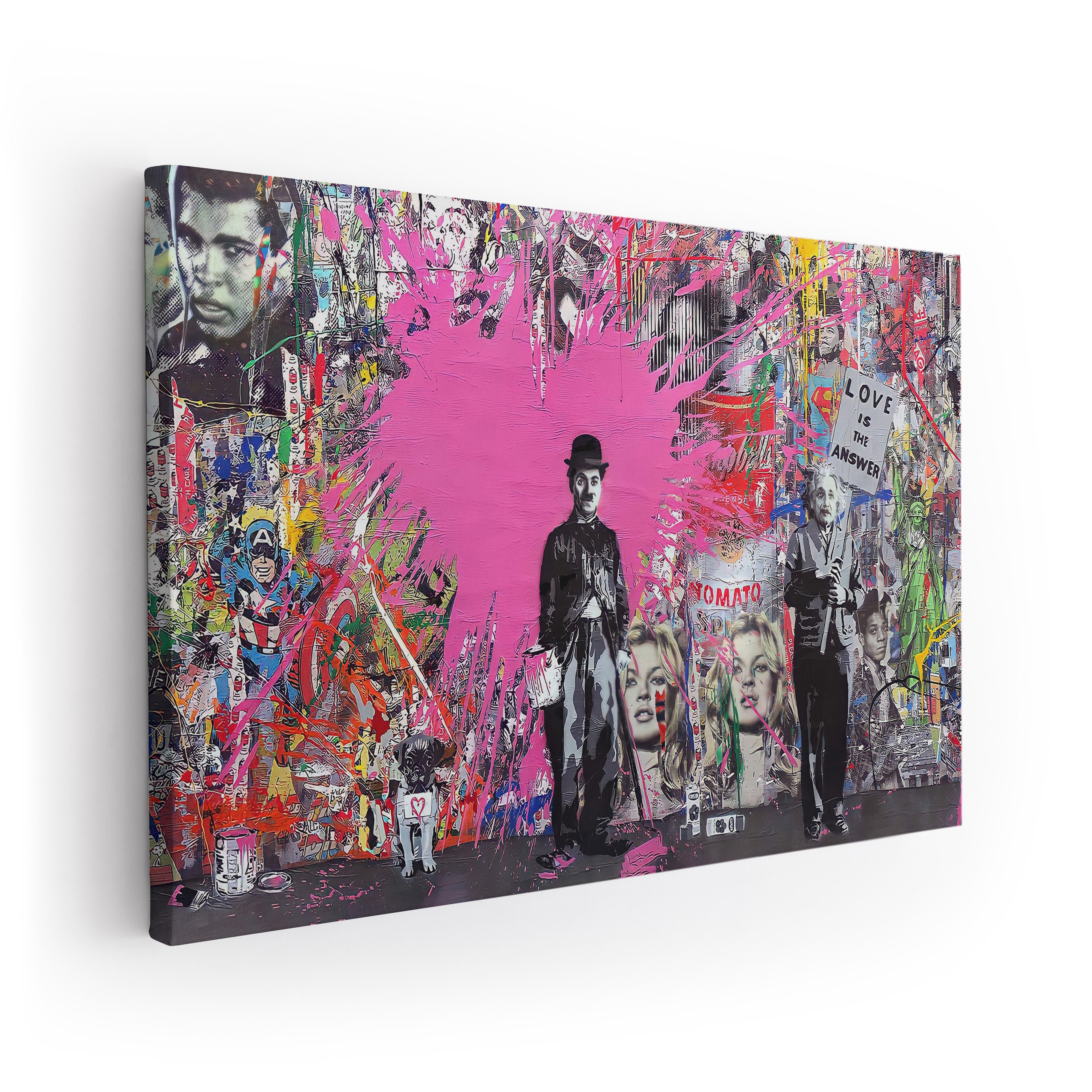 ArtMind XXL-Wandbild Pop Art - Charlie günstig online kaufen
