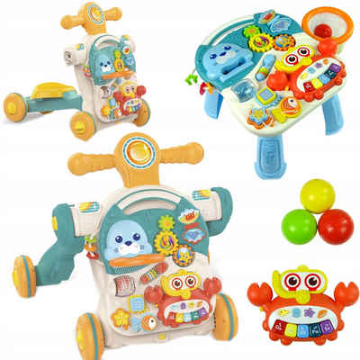 COIL Babywalker Lauflernwagen 5in1, Lernspielzeug, Spieltisch,ab 12 Monaten