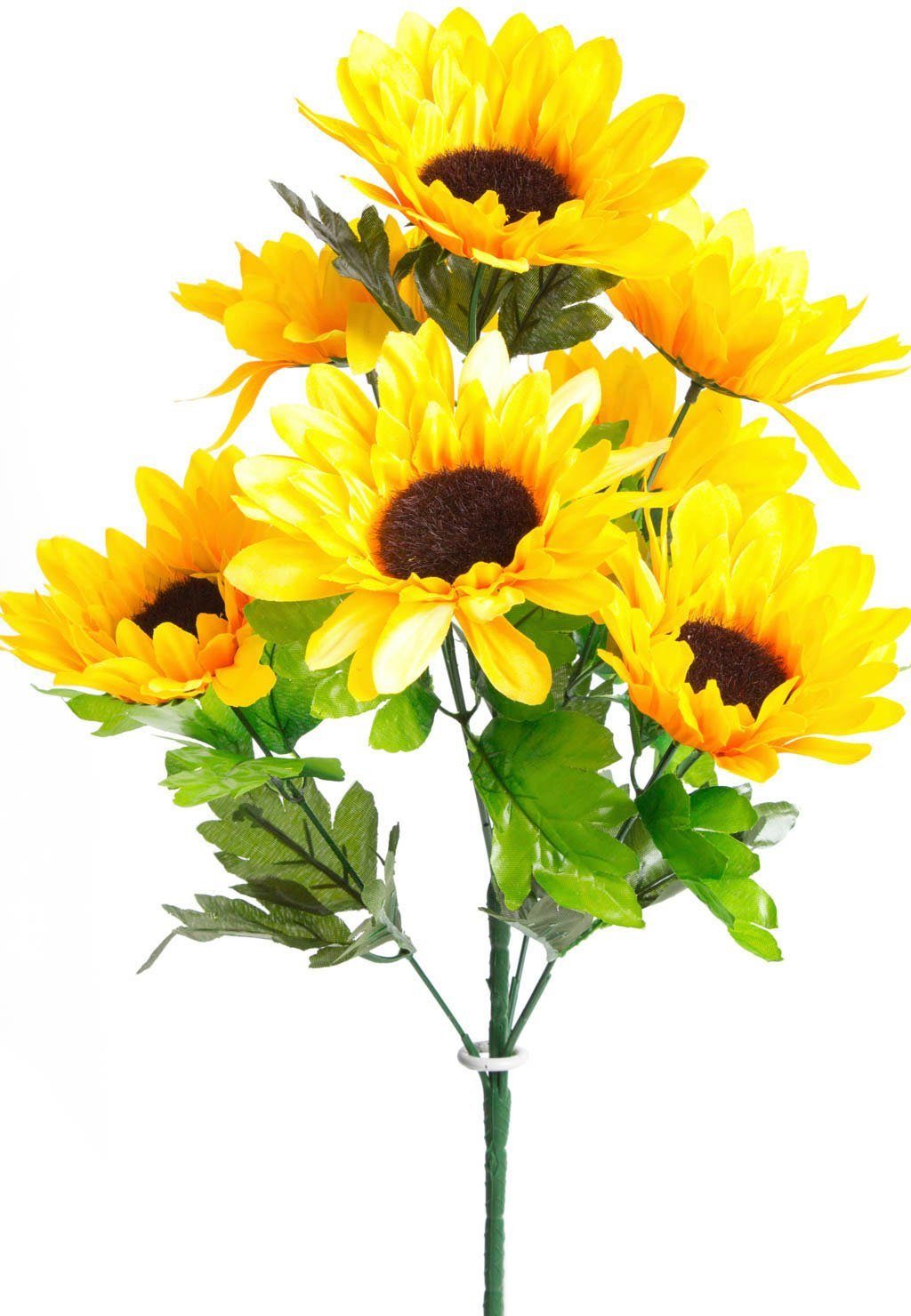 Kunstblume »Sonnenblumenbusch« Sonnenblume, Botanic-Haus, Höhe 46 cm-kaufen