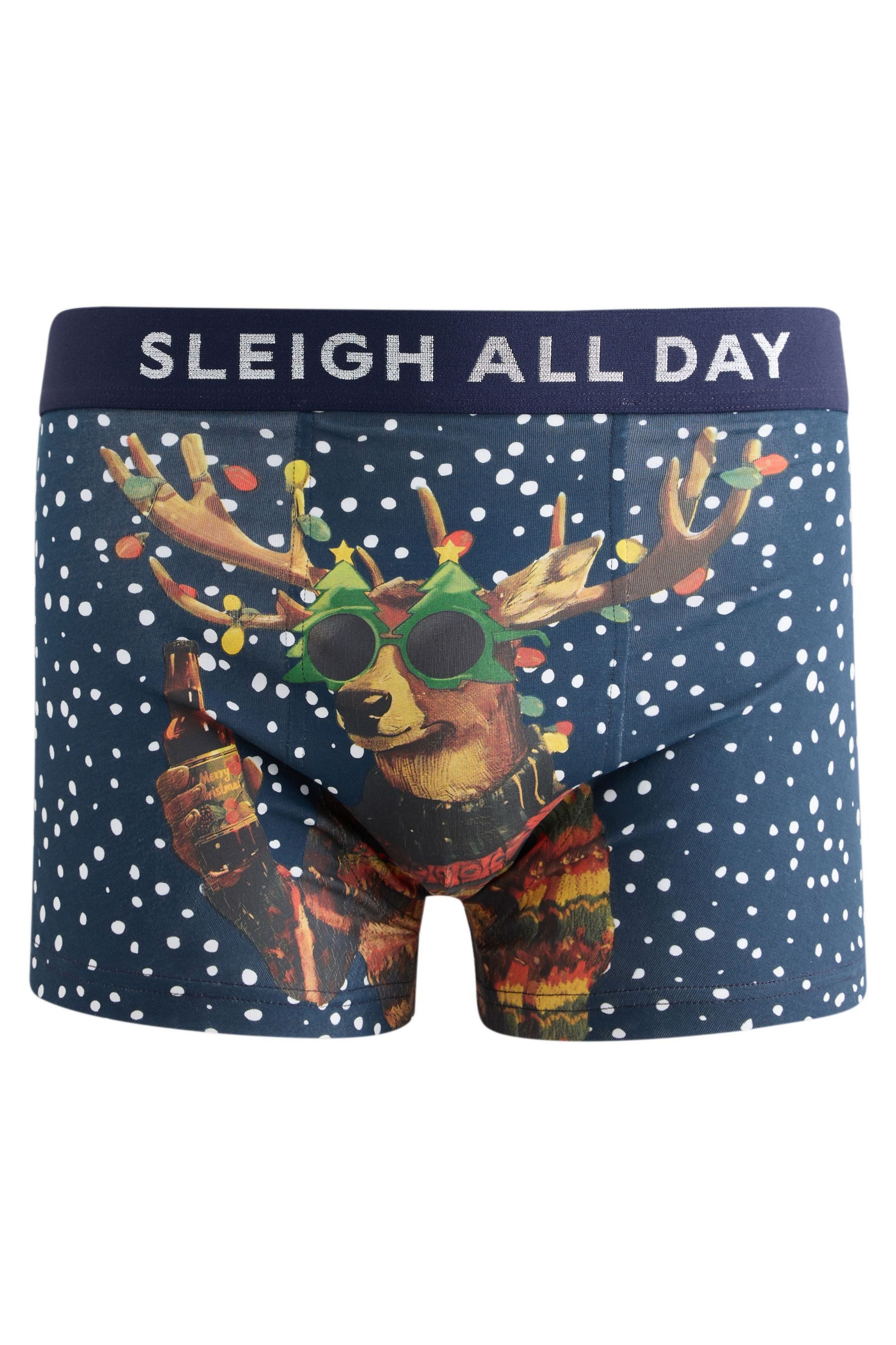 Next Boxershorts Boxershorts mit Weihnachtsmotiven (1-St)