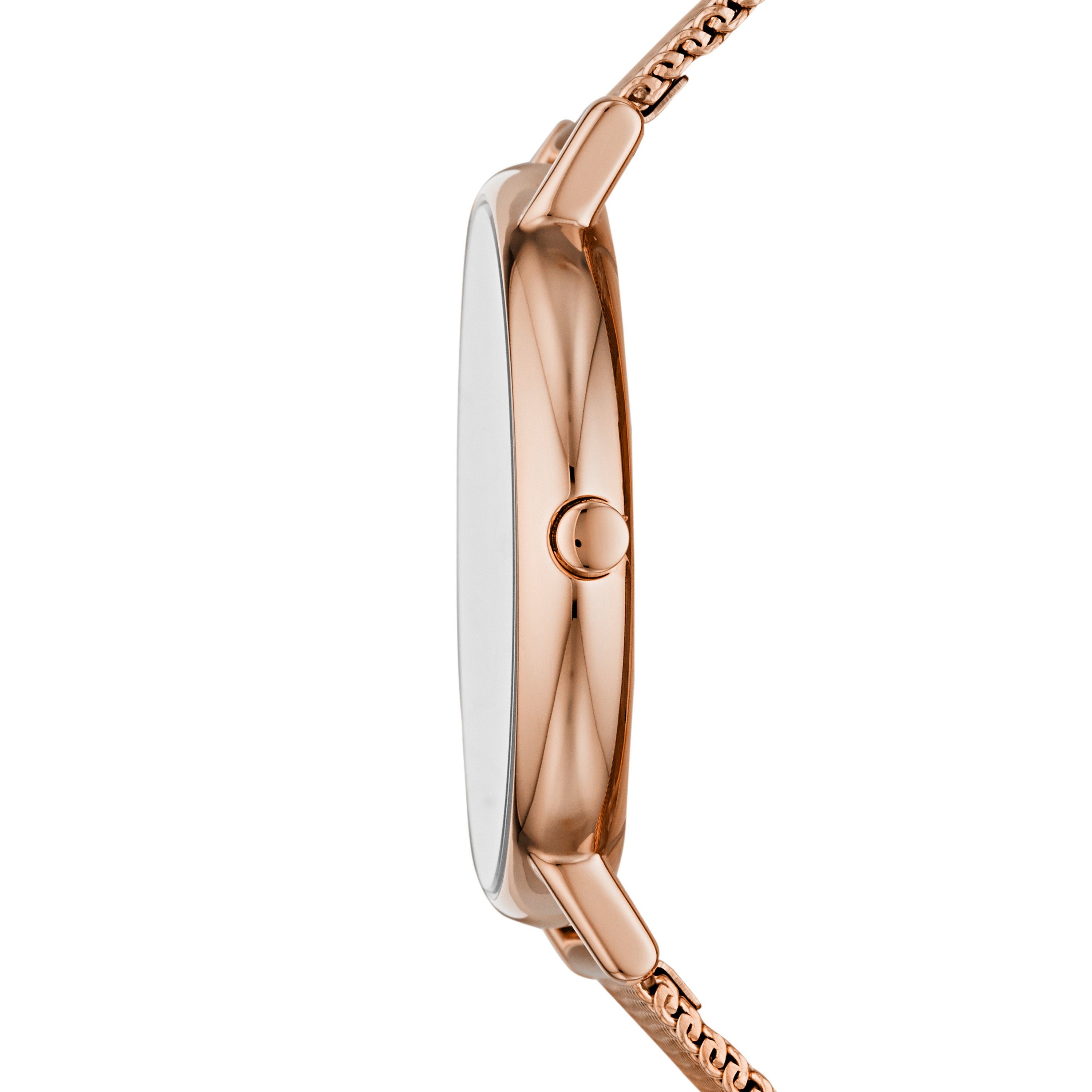 SKAGEN Quarzuhr Armbanduhr Edelstahl