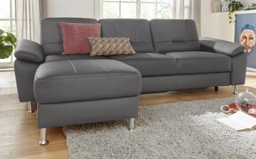 exxpo - sofa fashion Ecksofa Castello, L-Form, wahlweise mit Bettfunktion