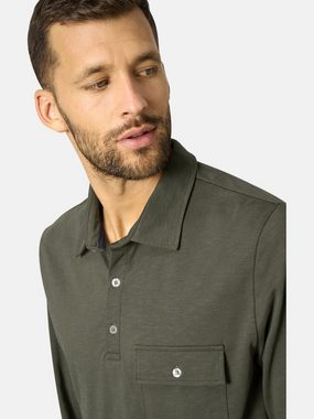 Babista Langarm-Poloshirt FIOREZONTO mit elastischem Bündchen