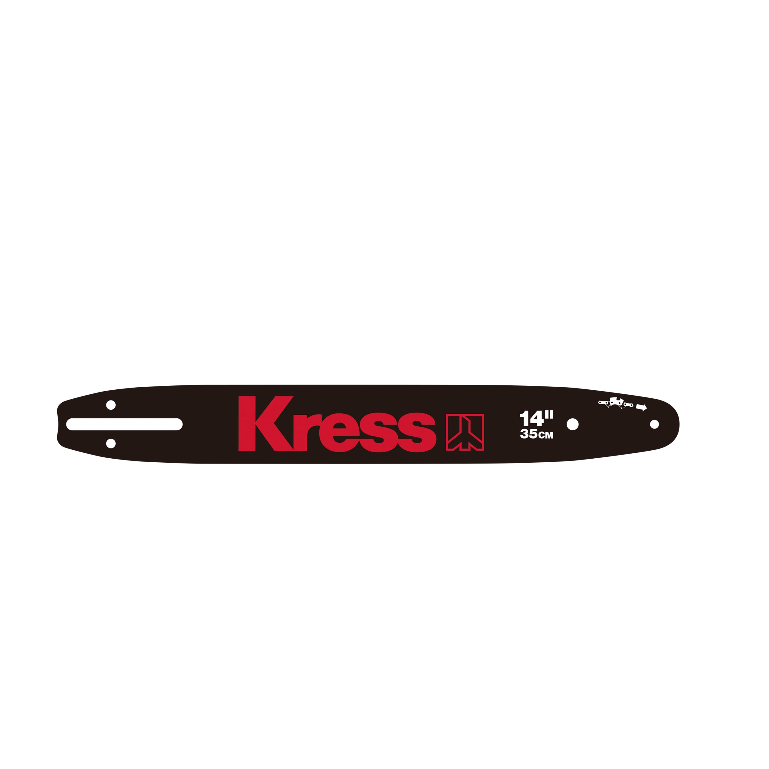 Kress Führungsschiene KA2602 Führungsschiene 35 cm, 3/8", 1,1 mm, 52 T, 3/8"