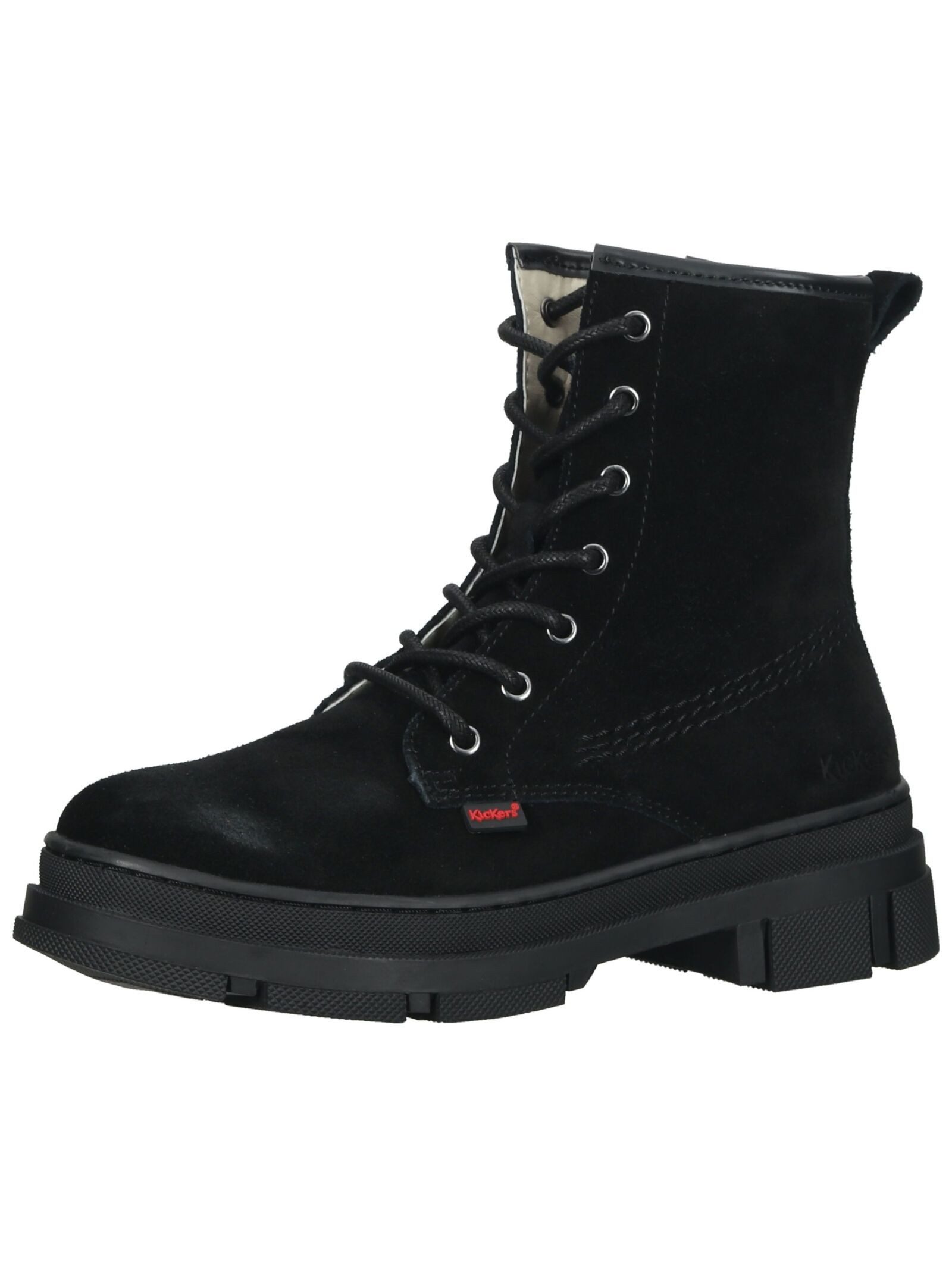 Kickers Stiefelette Leder . Schnürstiefelette