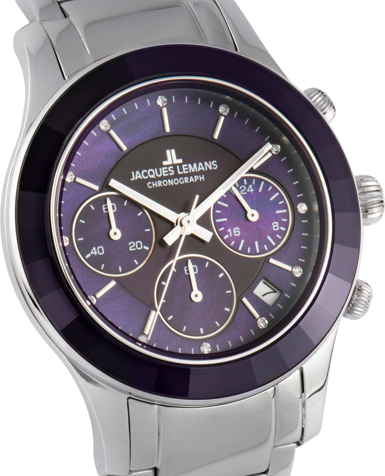 Jacques Lemans Chronograph Venice 1-2151M, Armbanduhr, günstig online kaufen