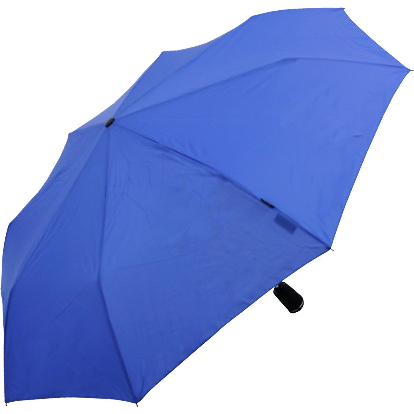 Auf-Zu-Automatik, Large Knirps® royalblau Taschenregenschirm große, der stabile Duomatic mit Begleiter