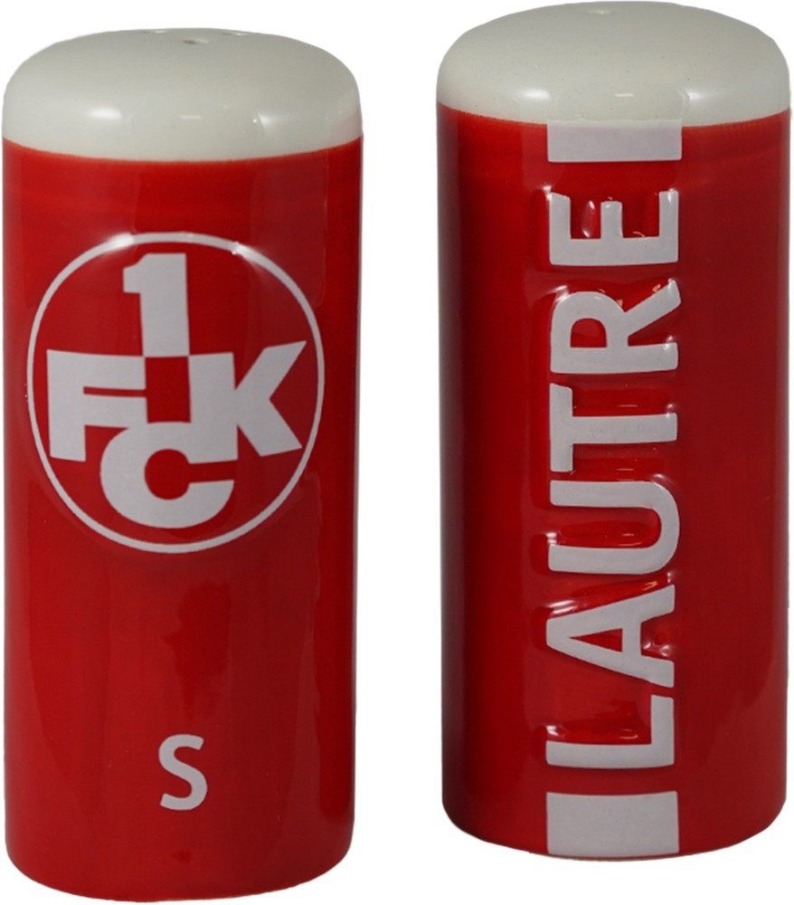 1.FC Kaiserslautern Salz- / Pfefferstreuer FCK Salz- und Pfefferstreuer Relief Lautre