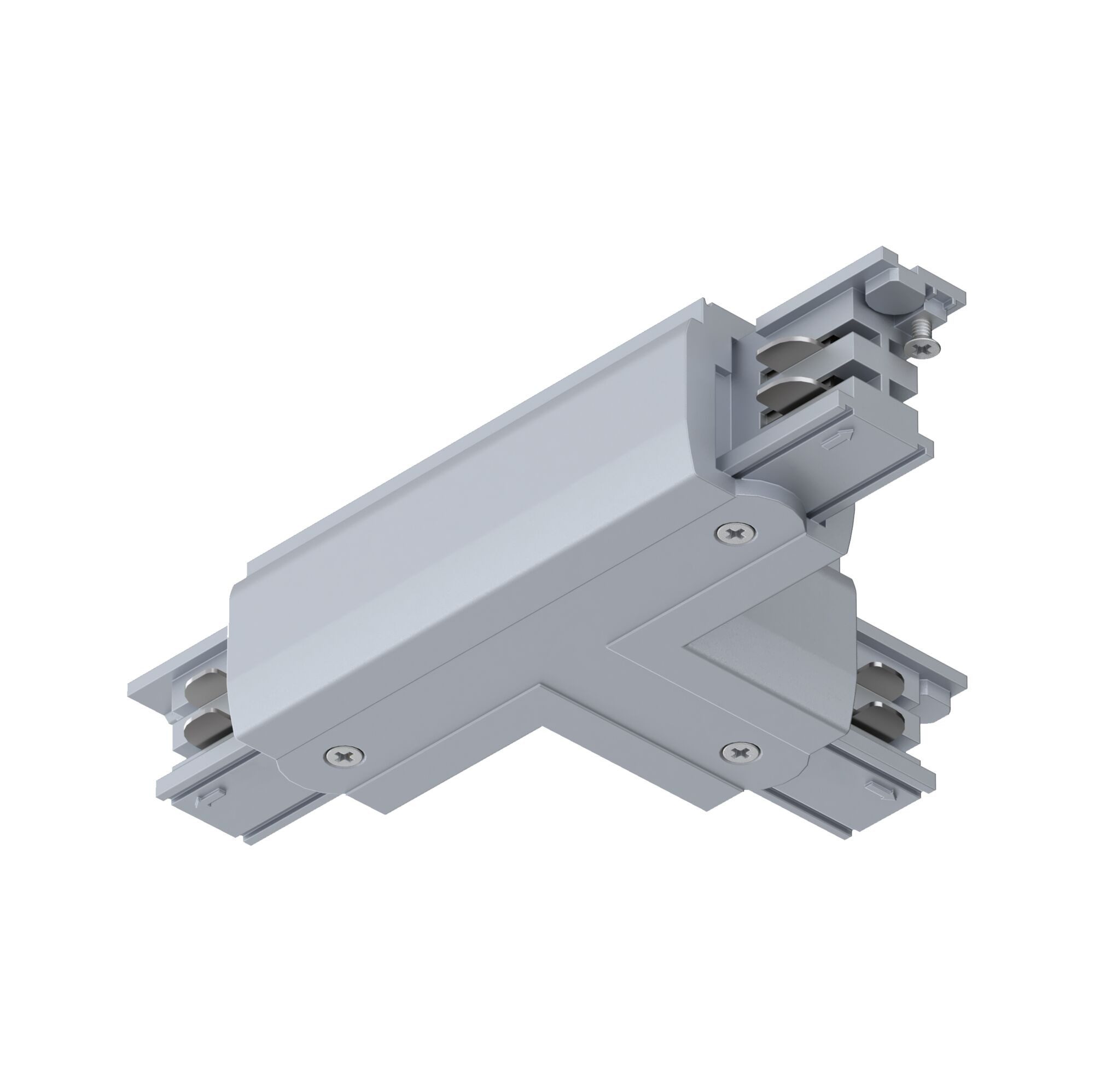 Paulmann ProRail3 Verbinder T-Stück Links 167,5x101 mm max. 3680W Silber Lampen-Verbindungskabel