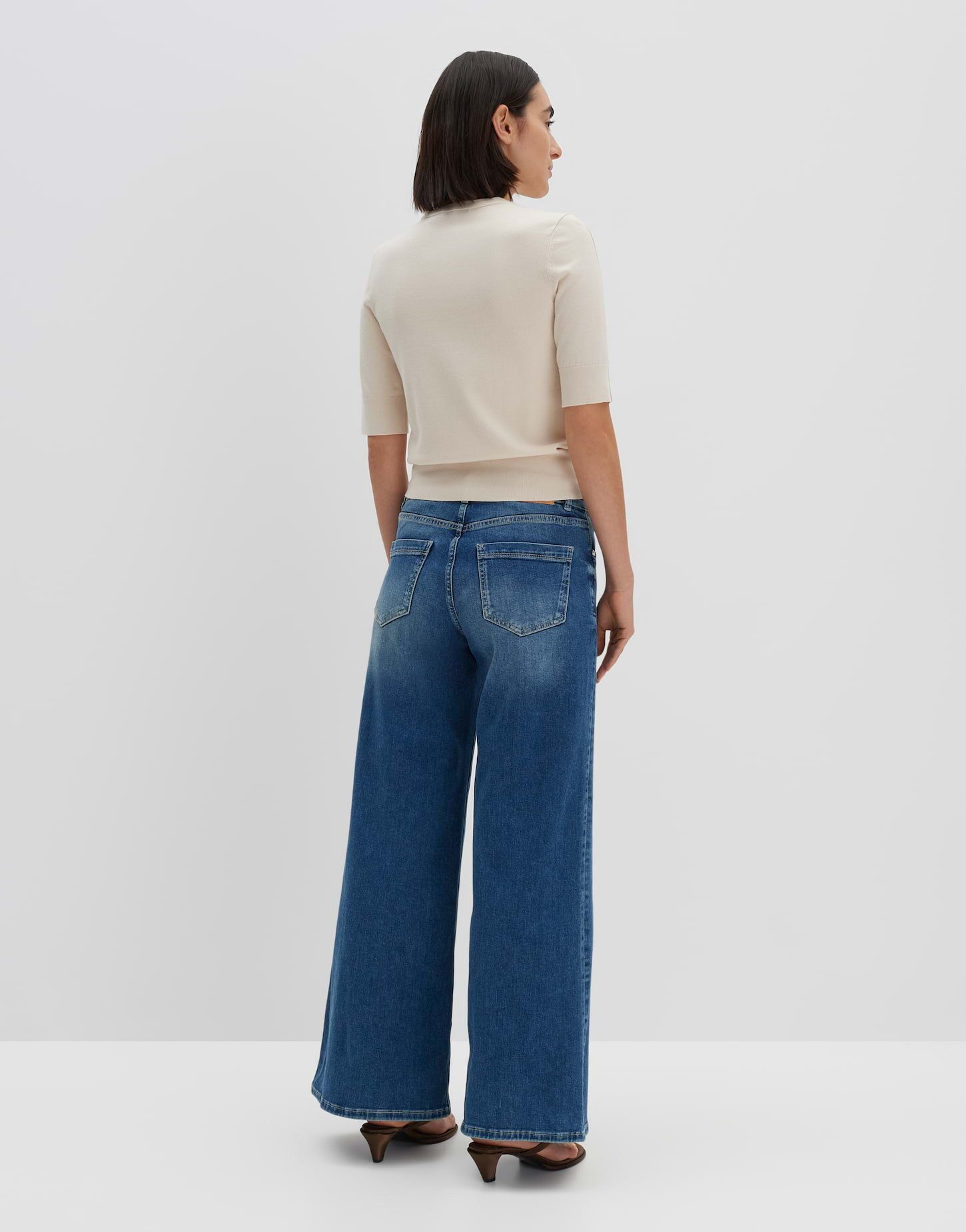 someday Strickpullover TSUMI LINE Slim aus nachhaltigen Viskose-Mix