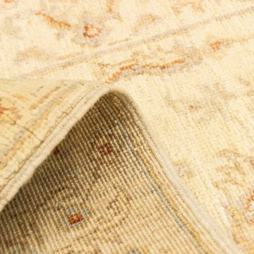 Orientteppich Ziegler - 90 x 57 cm - beige, morgenland, rechteckig, Höhe: 6 mm, Wohnzimmer, Handgeknüpft, Einzelstück mit Zertifikat