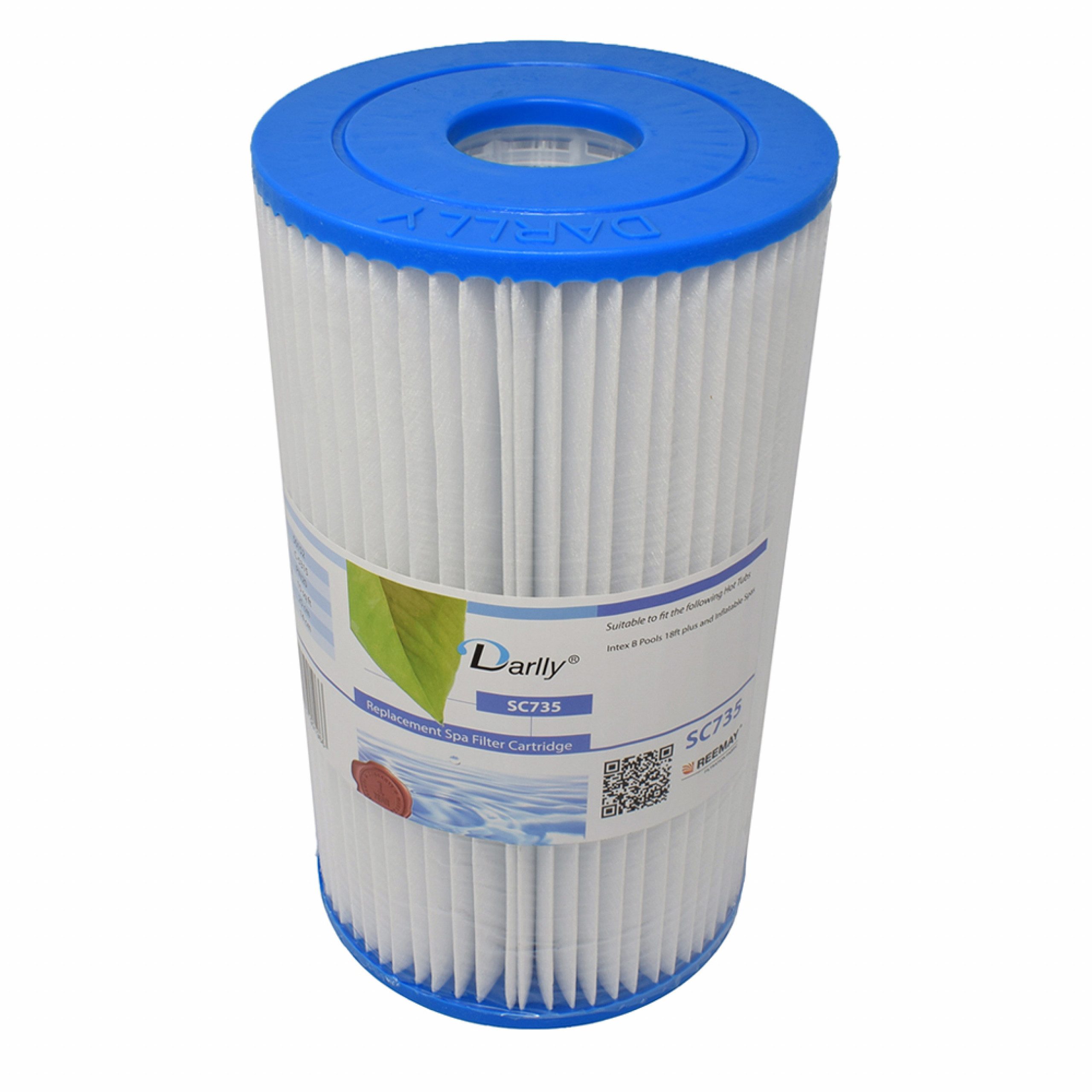 Pool-Filterkartusche Darlly SC735 Filter Ersatzfilter Lamellenfilter Intex B Pools