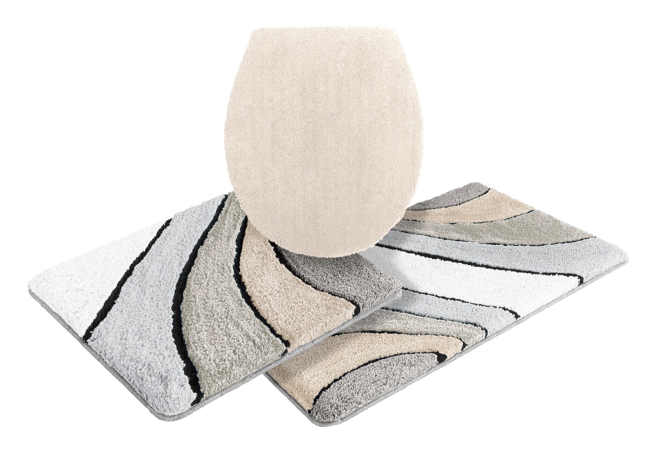 my home Badematte "Josie, Badvorleger, Badezimmer Teppich" Höhe 20 mm rutsc günstig online kaufen