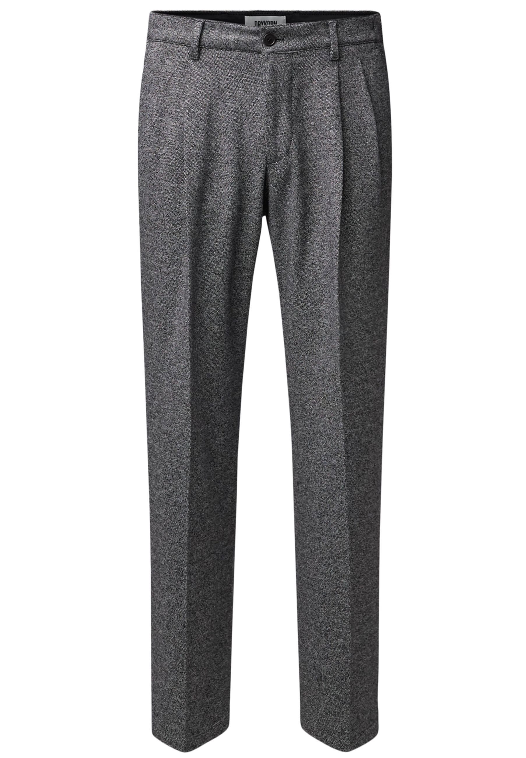 Drykorn Stoffhose Leek in Melange-Optik (1-tlg)