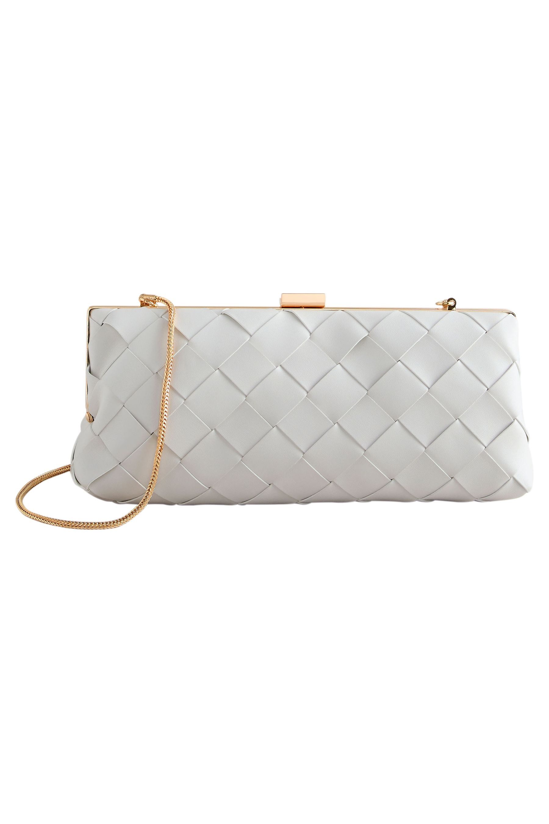 Next Clutch Clutch-Bag mit Webstruktur (1-tlg)