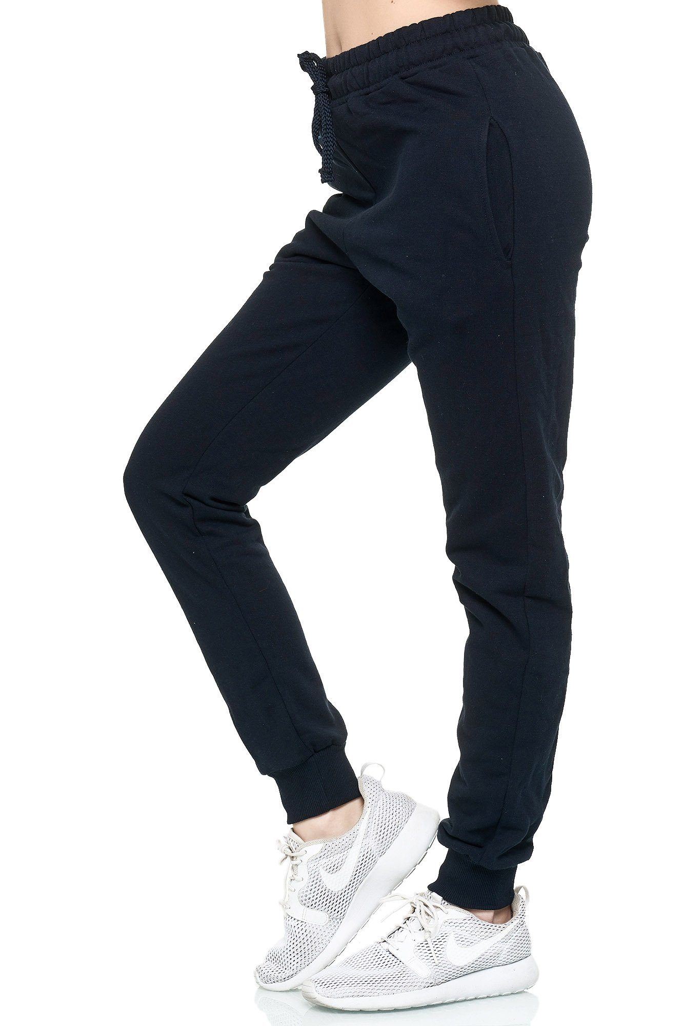 L.gonline Jogginghose Damen Jogginghose, Freizeithose, Unicolor, x240 (Swea günstig online kaufen
