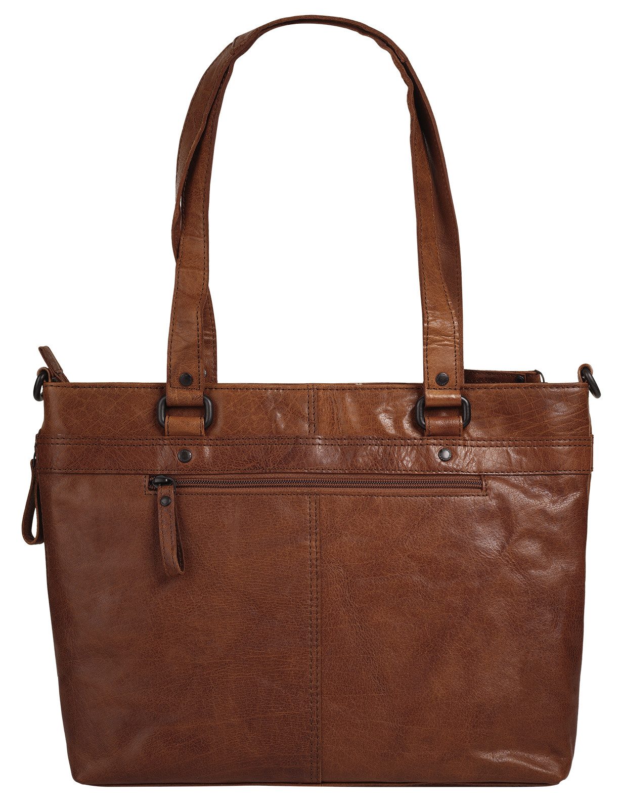 Spikes & Sparrow Shopper, echt Leder