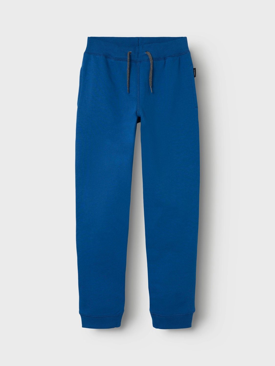 Name It Sweathose NKMSWEAT – Jogger mit verstellbarem Bund und Rippbündchen unifarben, casual, regular fit, angeraute Sweatware – Bild 4 von 5