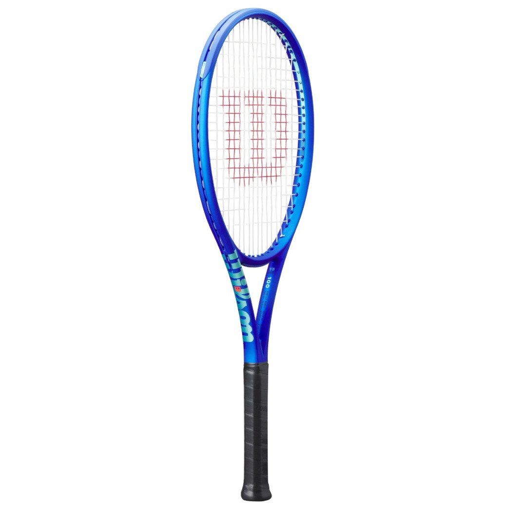 Wilson Tennisschläger Ultra 100 V5 100in/300g 2025 elektrikblau - unbesaitet