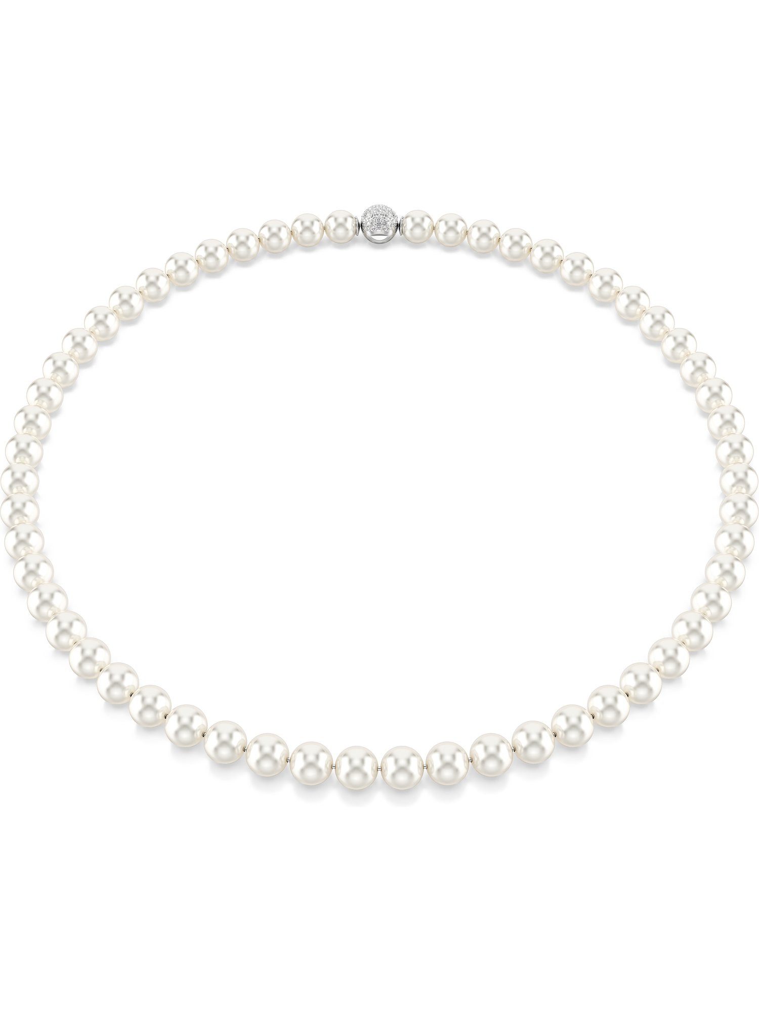 Swarovski Collier Swarovski Damen-Kette Metall 1 Swarovski-Kristall