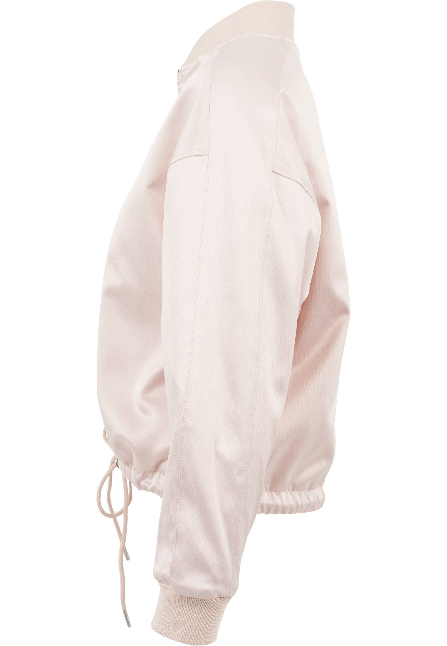 (20760) Light CLASSICS Ladies Kimono URBAN Pink Satin (1-St) Damen Outdoorjacke Blouson