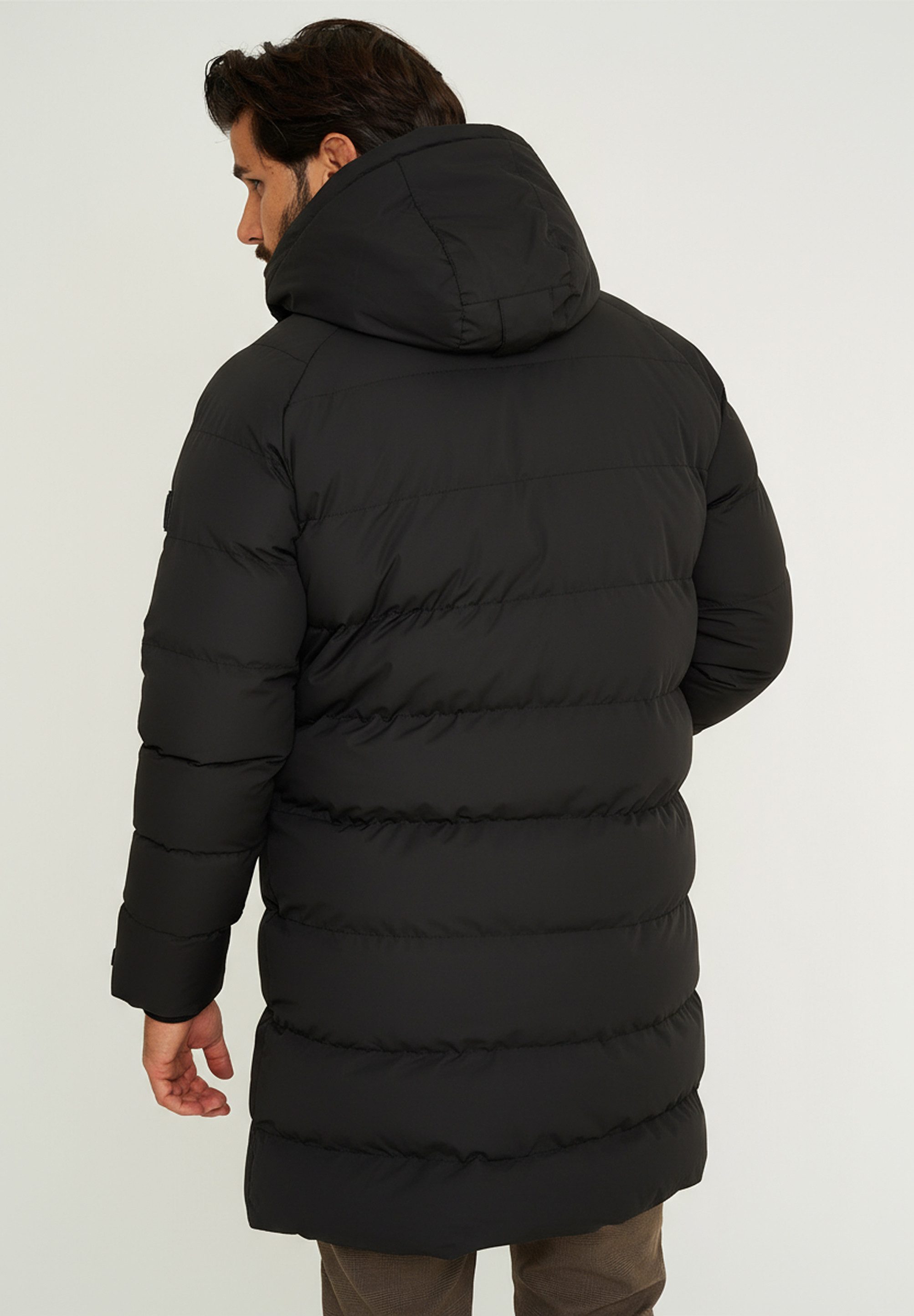 SOULSTAR Parka S2SETTIN Herren Winterjacke Wintermantel Steppjacke Pufferjacke mit Kapuze – Bild 5 von 5