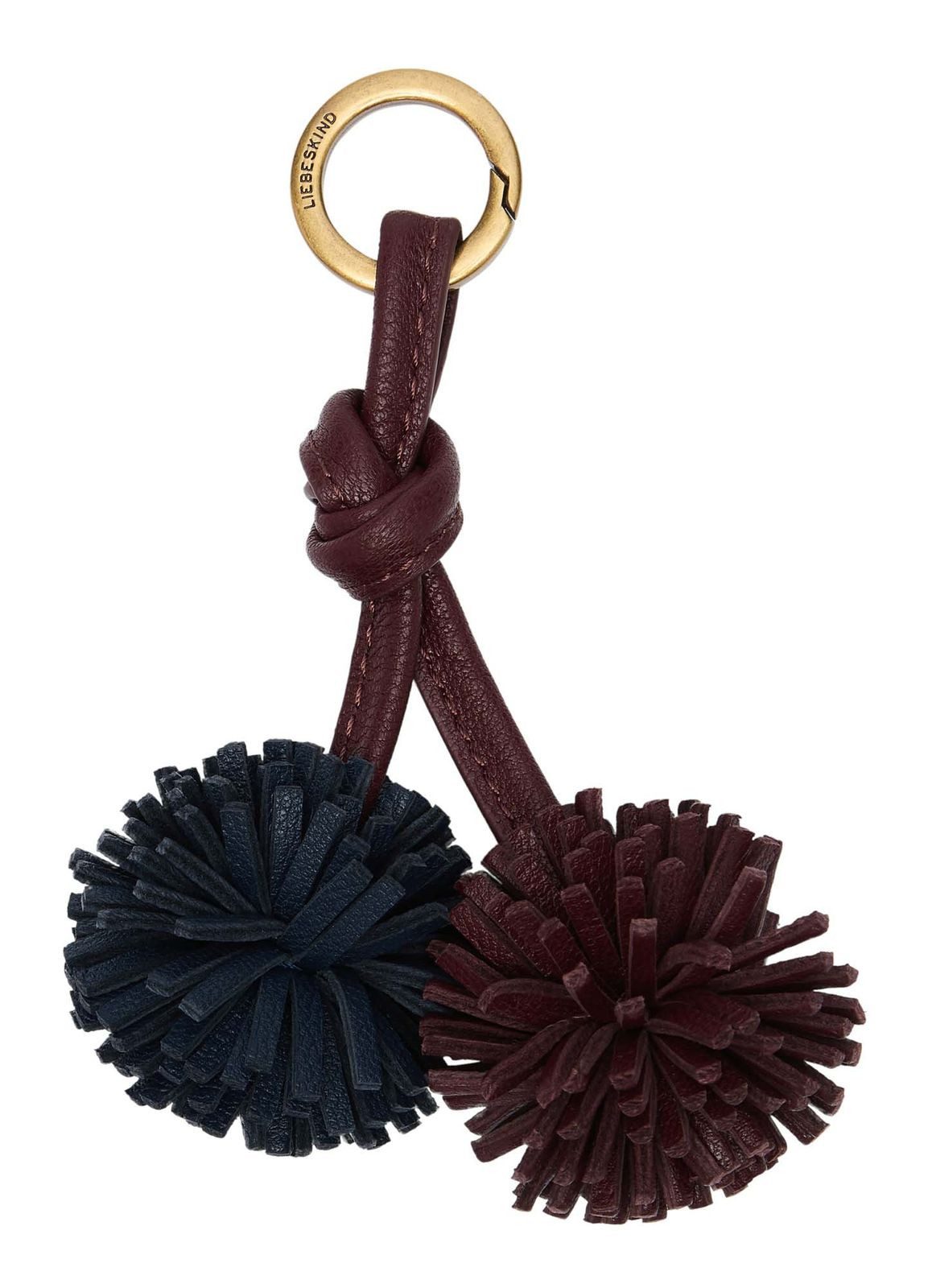 Liebeskind Berlin Schlüsselanhänger Pom Pom Keyring, aus echtem Leder günstig online kaufen