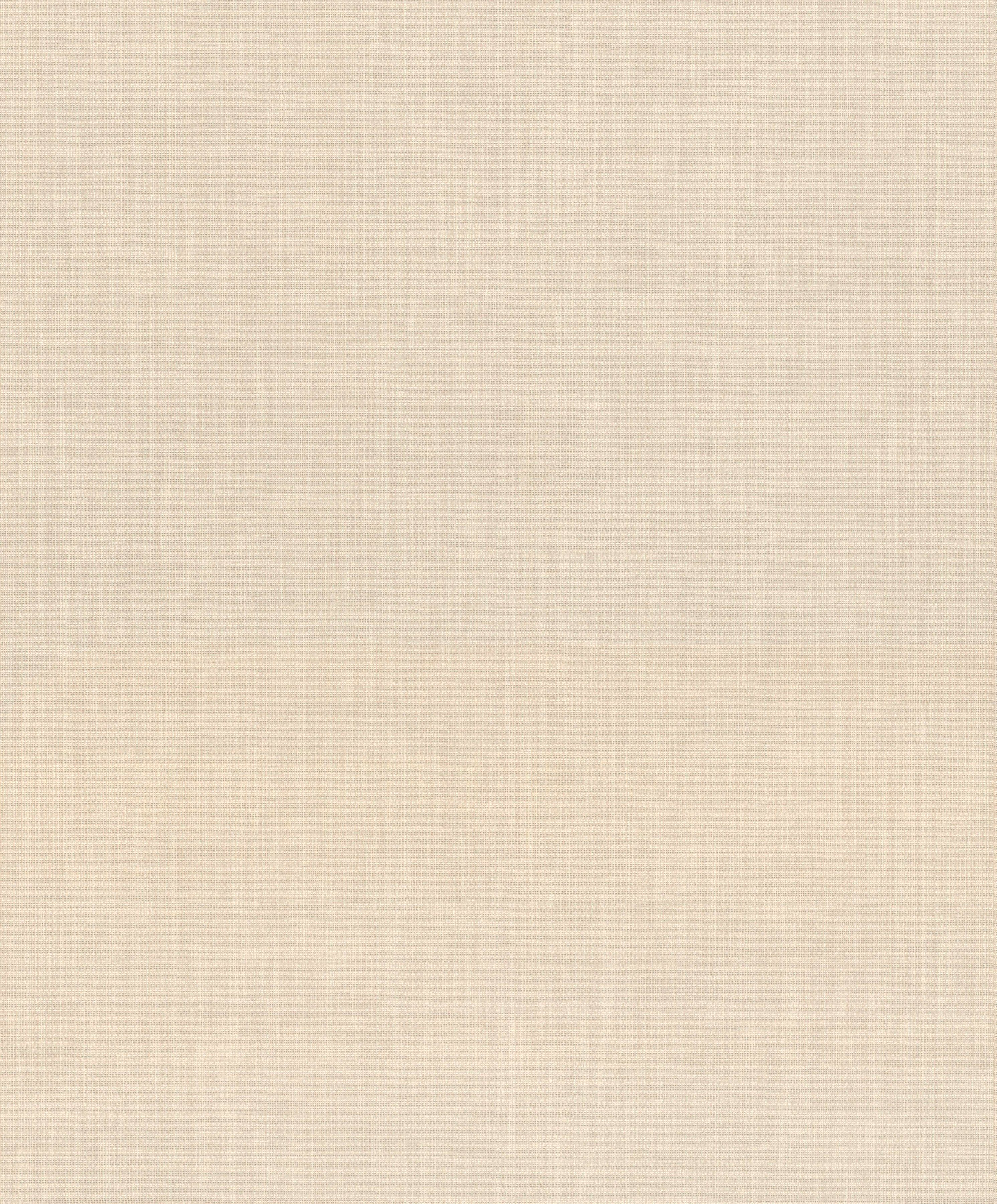 Rasch BARBARA Home Collection Vinyltapete BARBARA Home Collection, geprägt, Strukturmuster, uni, (1 St) beige/braun | Vliestapeten