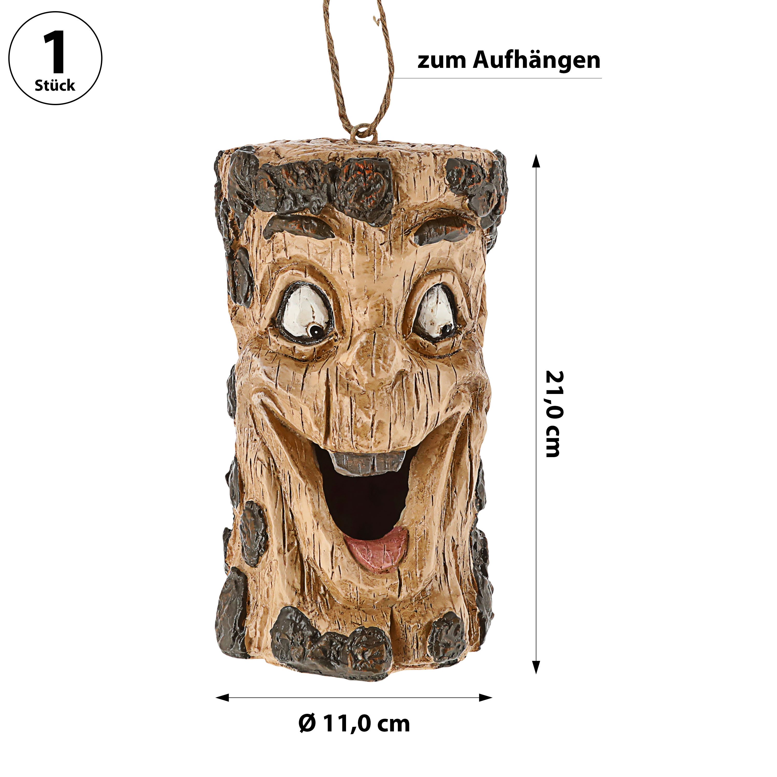 CEPEWA Vogelhaus Vogelhaus zum Aufhängen Waldgeist günstig online kaufen