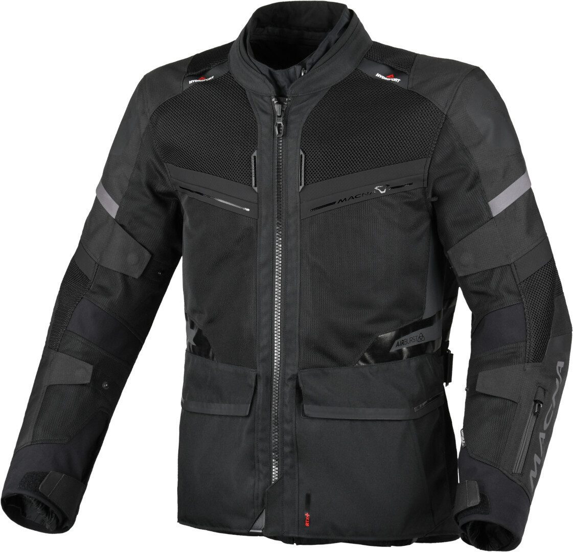 Macna Motorradjacke Captane wasserdichte Motorrad Textiljacke herausnehmbares Innenfutter,wasserdicht