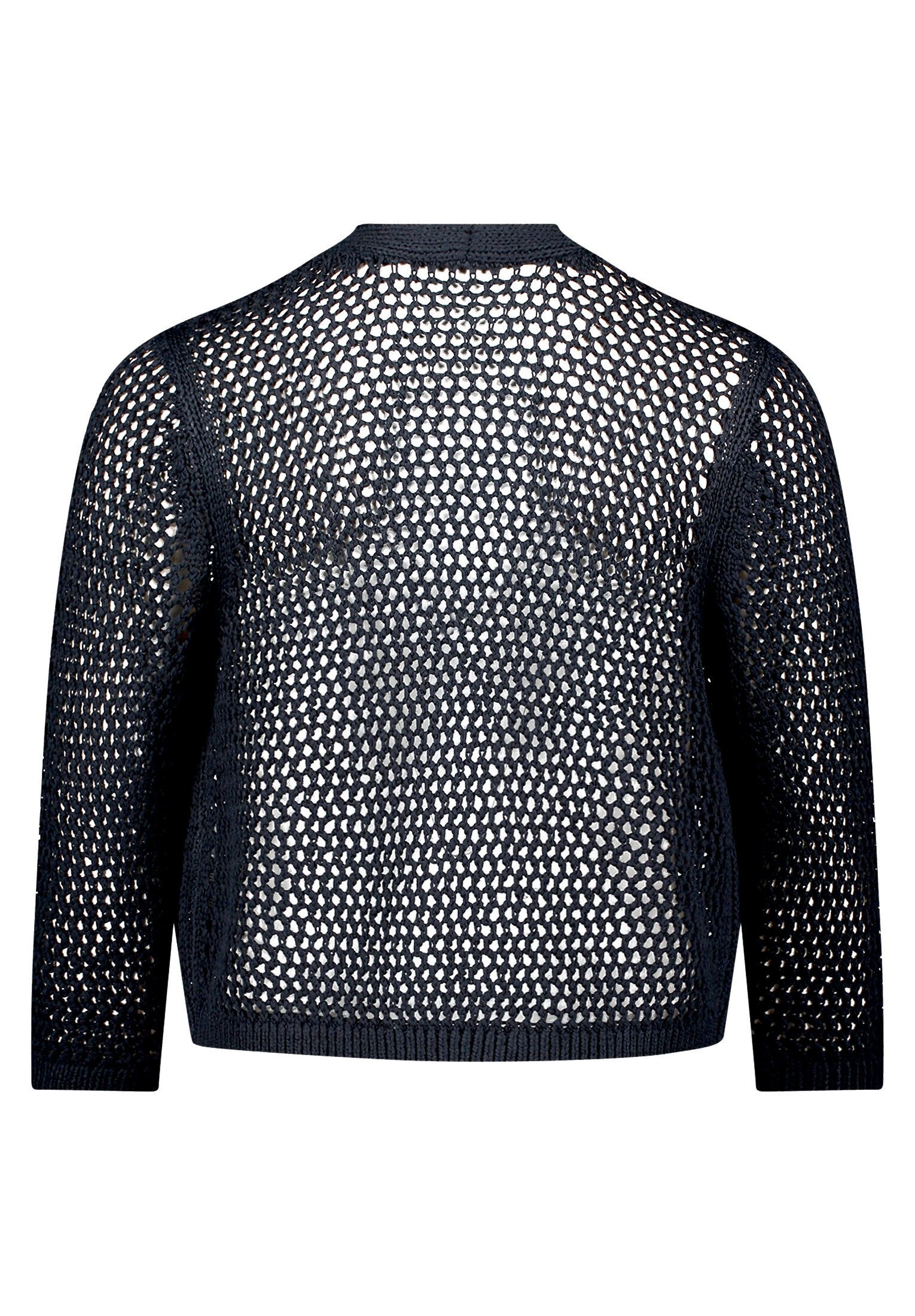 Betty Barclay Strickjacke Damen mit Lochmuster (1-tlg)