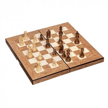 Philos Spiel, Schach-Backgammon-Dame-Set - Feld 40mm
