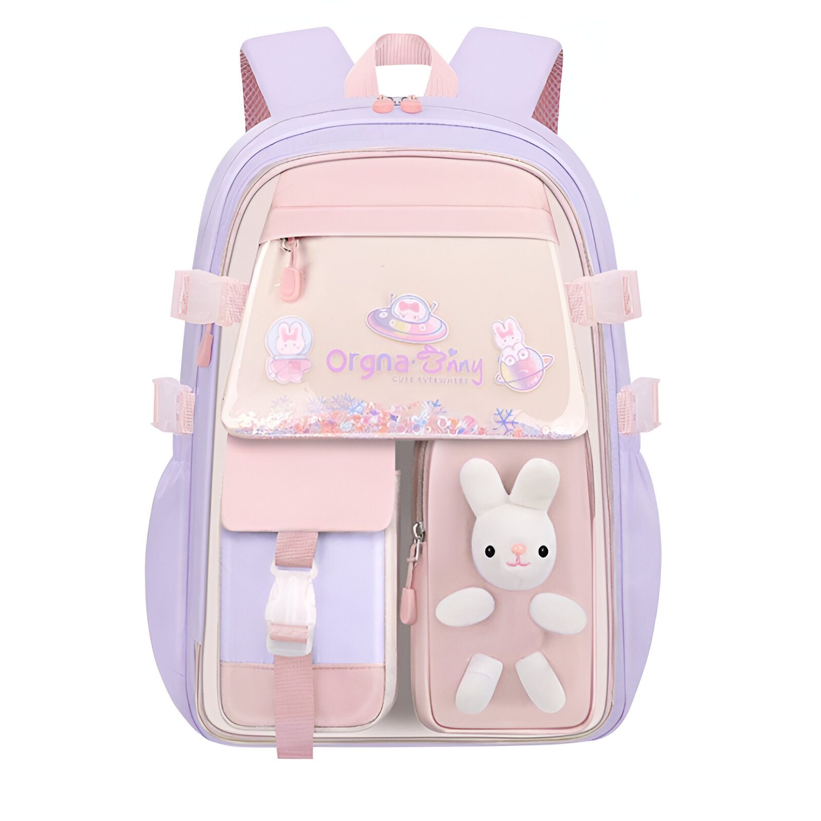 WS-Trend Schulrucksack Häschen Hase Mädchen Rucksack Tasche 45 x 32 x 17 cm