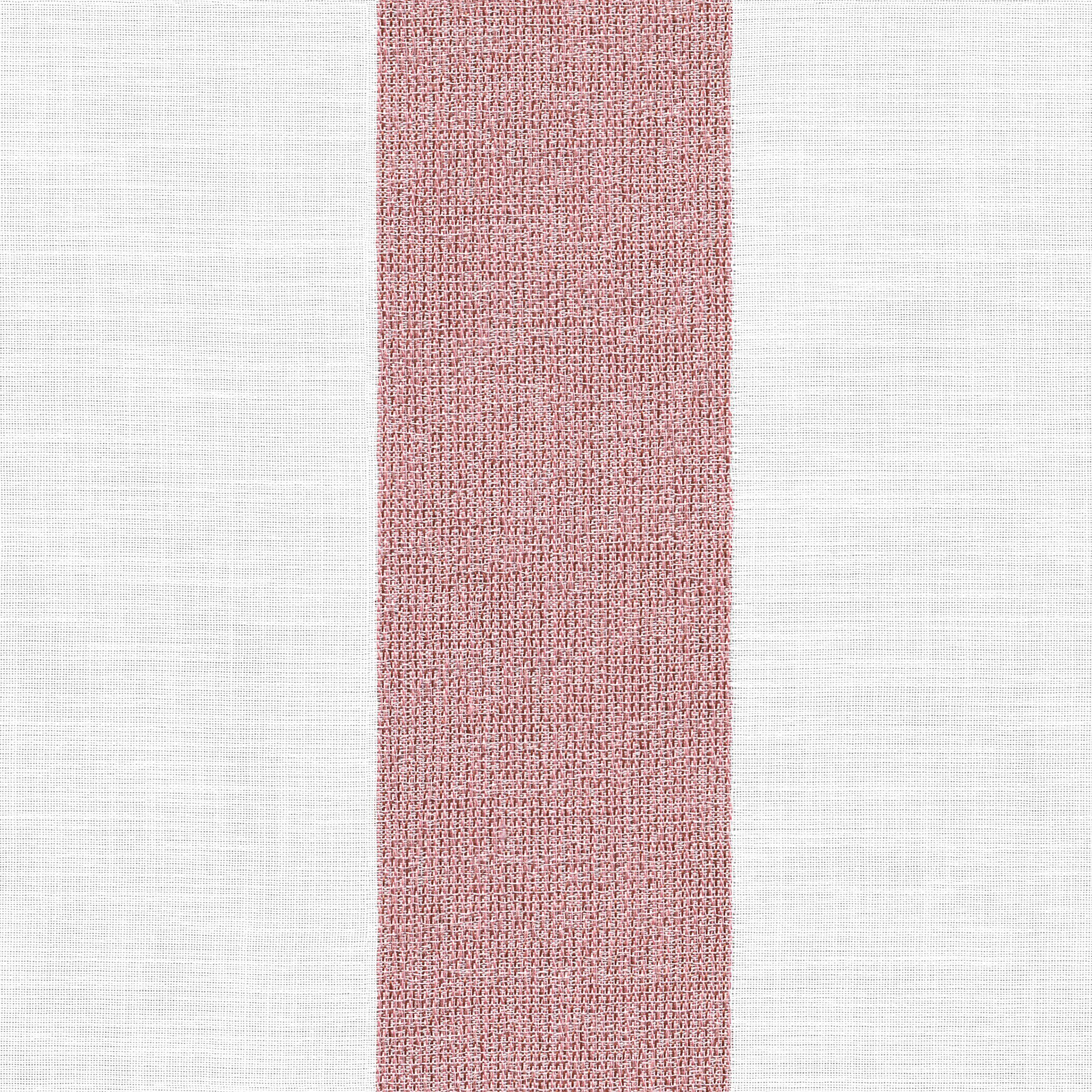 Vorhang ALASSIO, Neutex weiß/rosé Jacquard, for you!, Glanzeffekt (1 mit Ösen St), transparent, Längssteifen