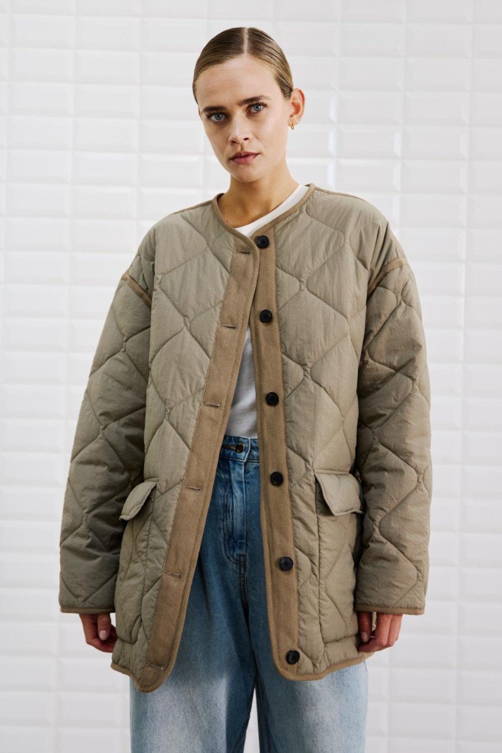 WithBlack Steppjacke