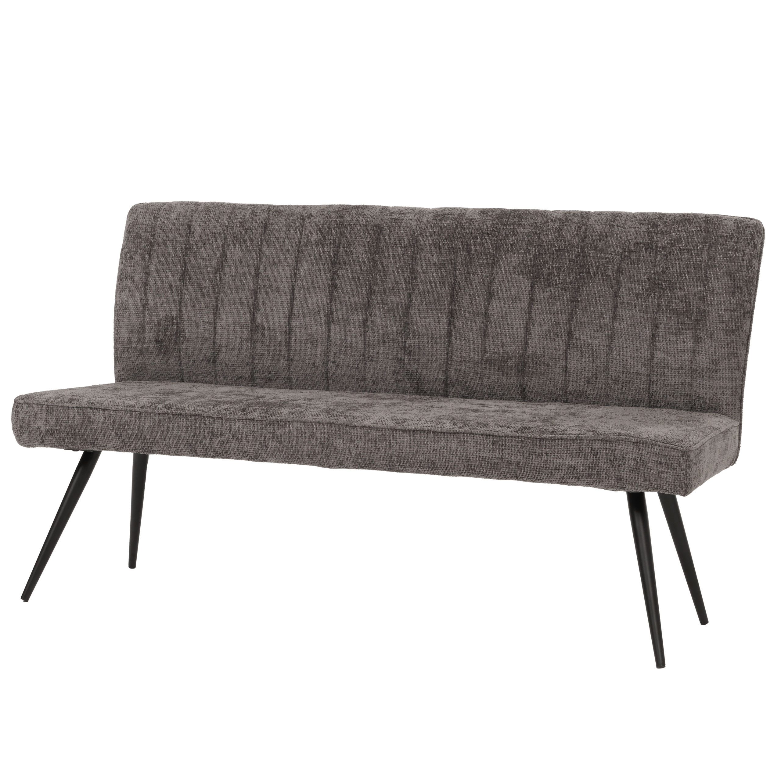 MCW Sitzbank MCW-K16-C, Moderner Chenille Stoffbezug