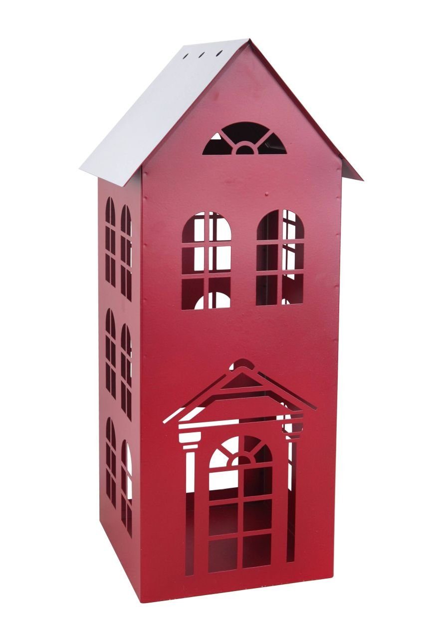 Trend Line Windlicht TrendLine Windlicht Metall Haus 45 x 19 cm
