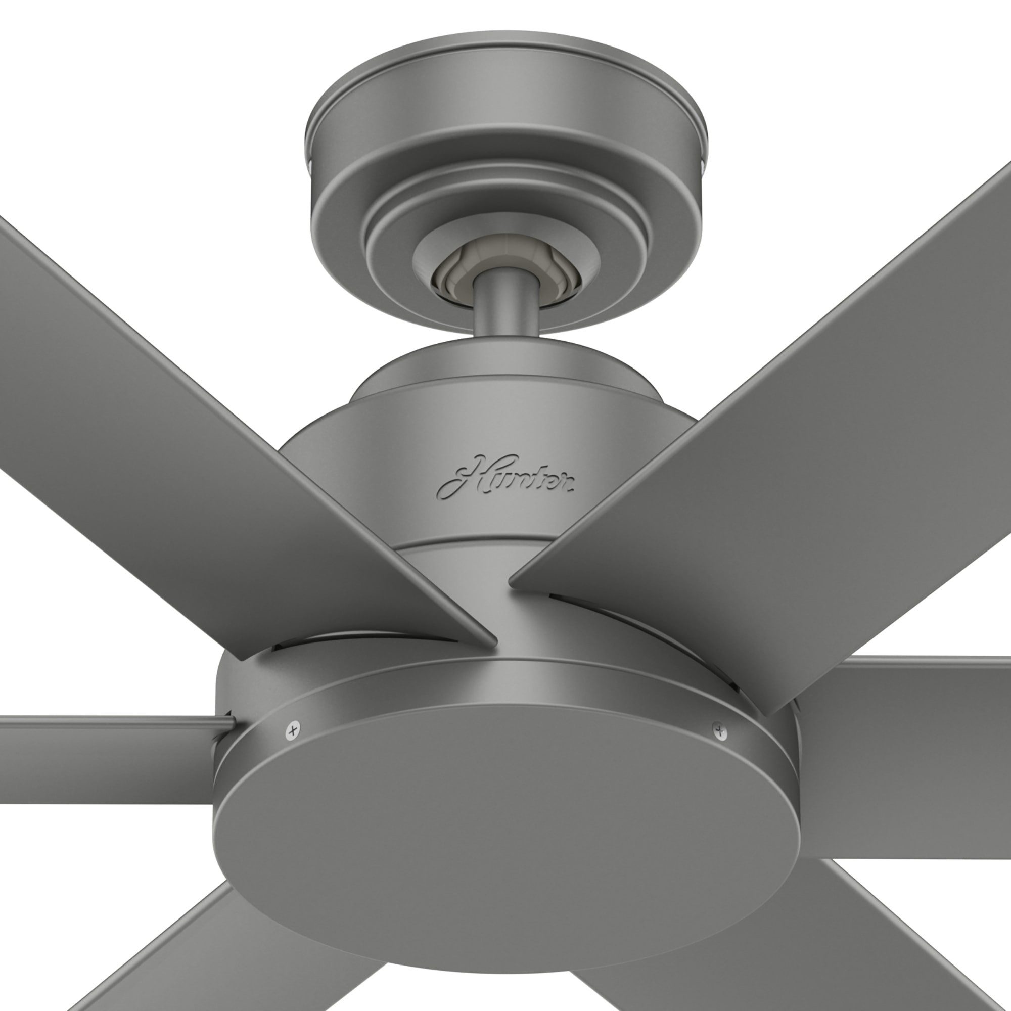 Hunter Deckenventilator Deckenventilator Kennicott Silber 112 cm