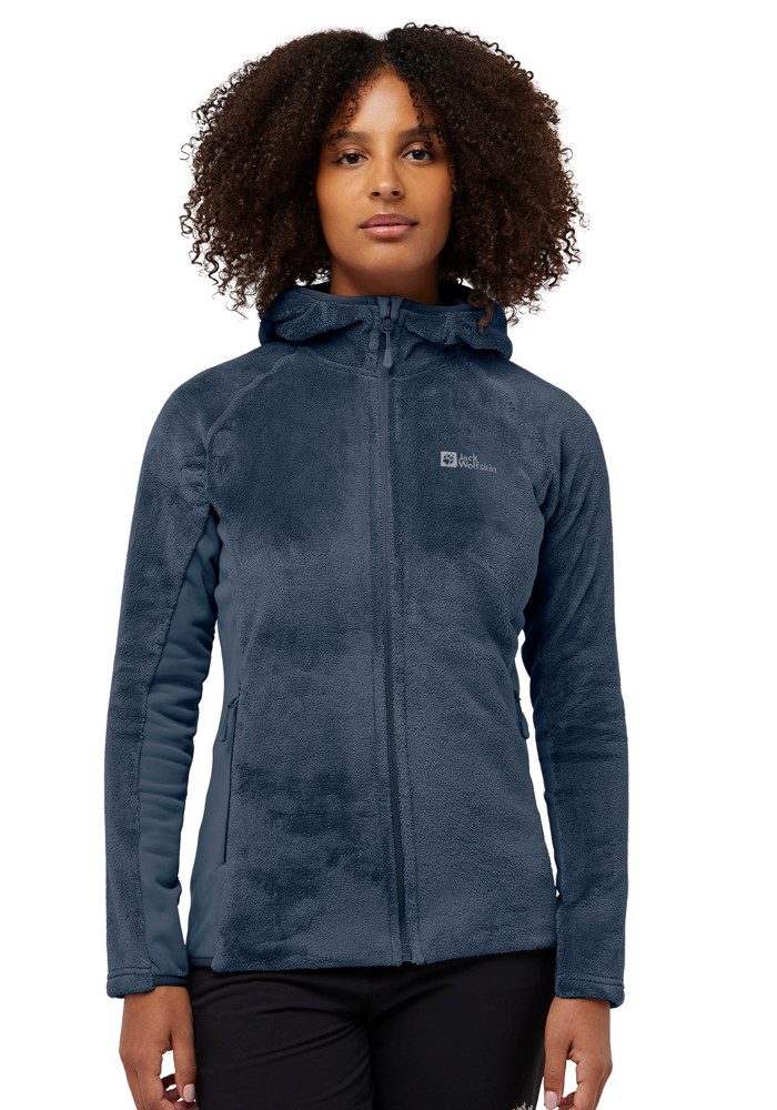 Jack Wolfskin Fleecejacke ROTWAND HOODED FZ W günstig online kaufen