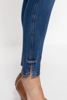 ATT Jeans Slim-fit-Jeans Leoni mit Schlitzen an den Beinabschlüssen