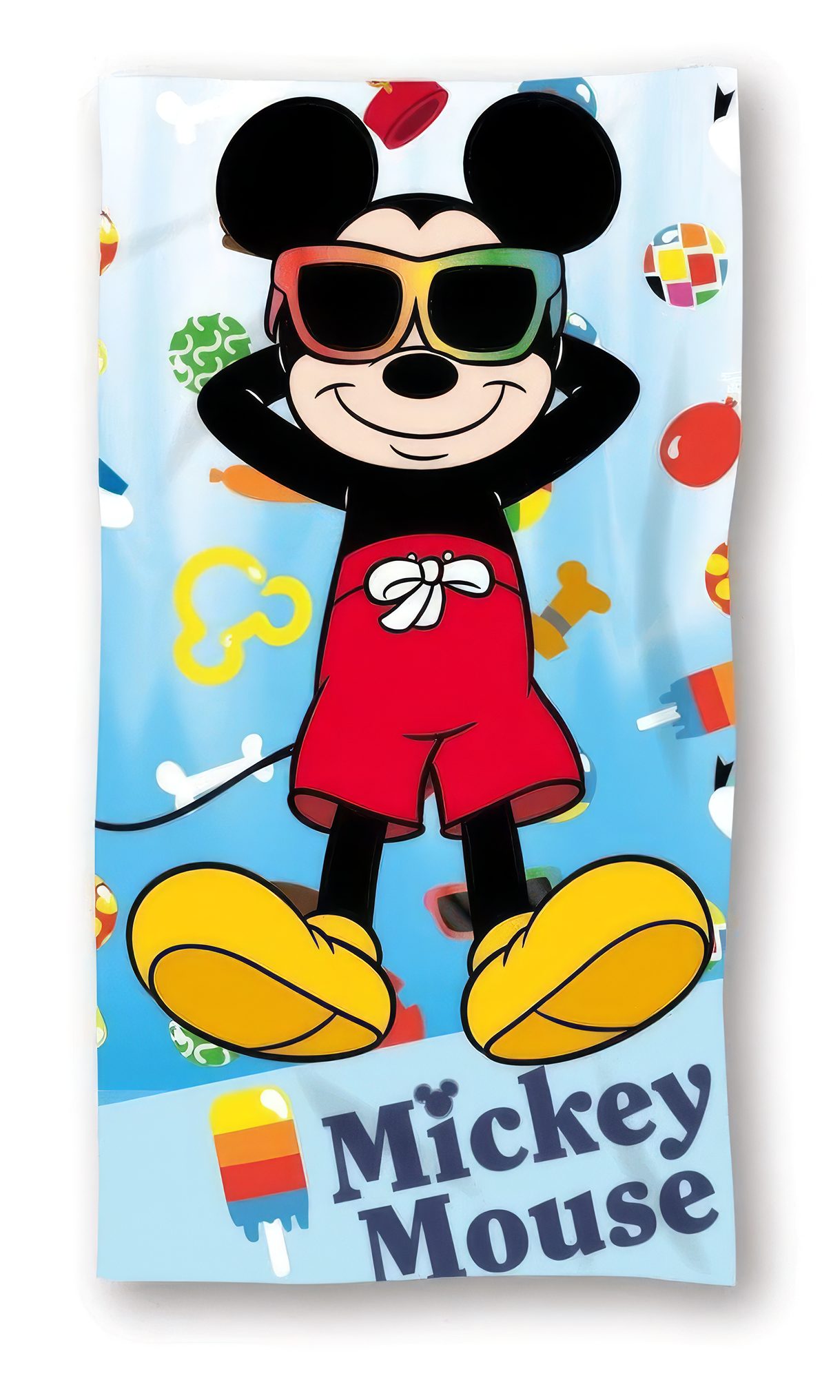 Faro Handtücher Disney Mickey Mouse Badetuch Strandtuch Duschtuch 70x140cm Baumwolle, (1 Duschtuch, 1-St), Langlebig