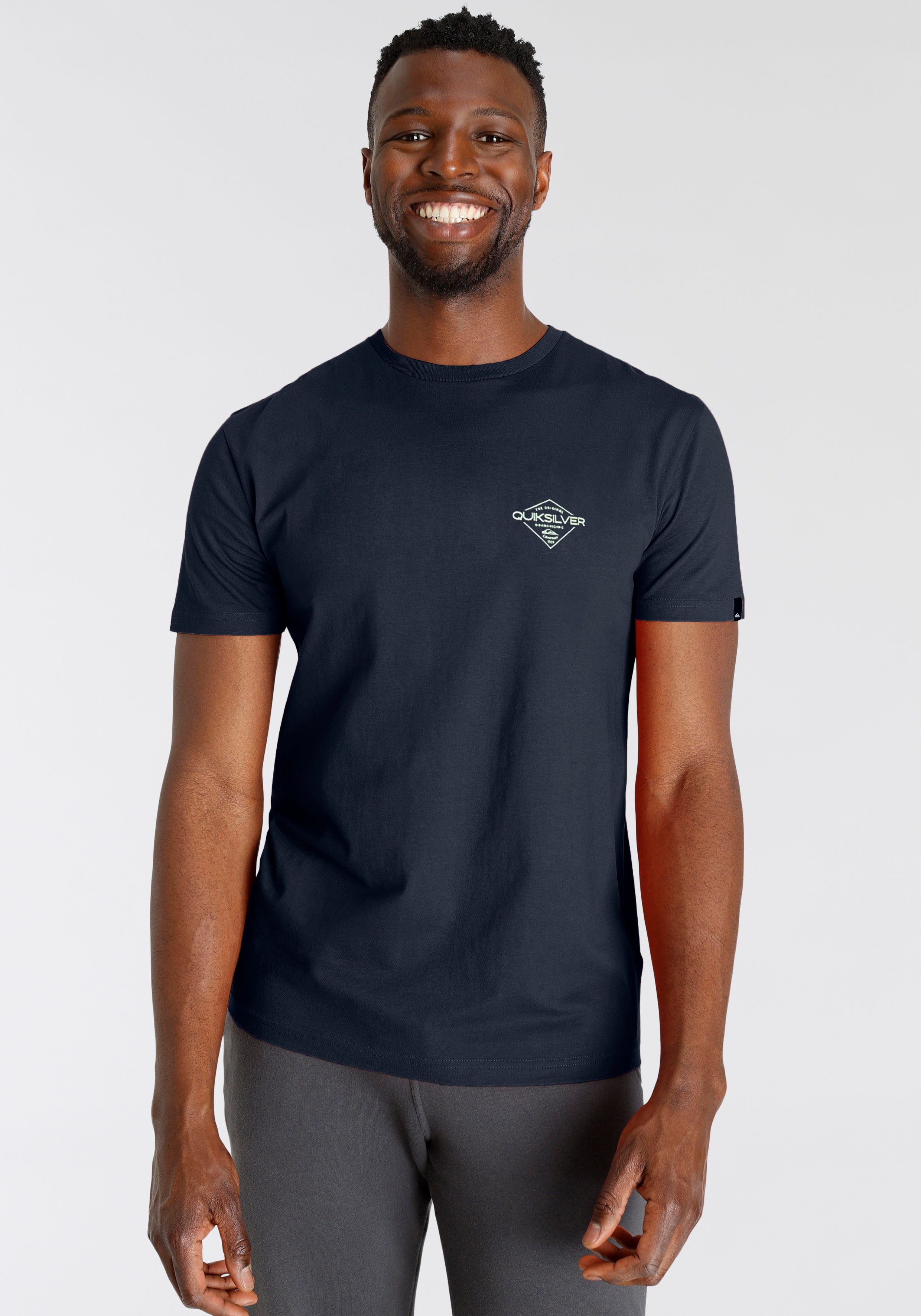 Quiksilver T-Shirt DIAMONDS BEST SHORT SLEEVE TEE PACK3 YM (3-tlg) günstig online kaufen