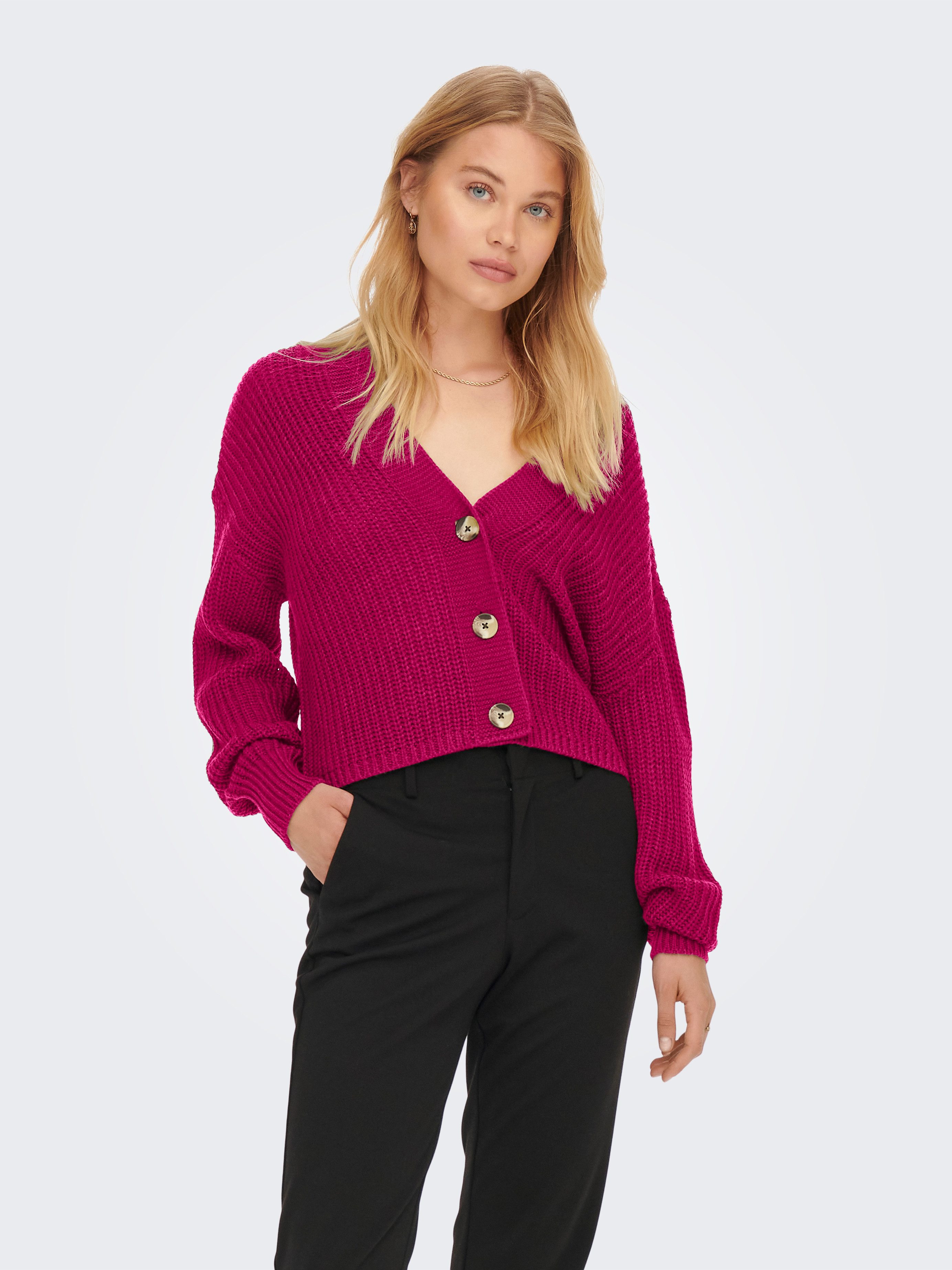 ONLY Strickjacke ONLCAROL NICE L/S CARDIGAN KNT NOOS Kunstfaser, regular fit
