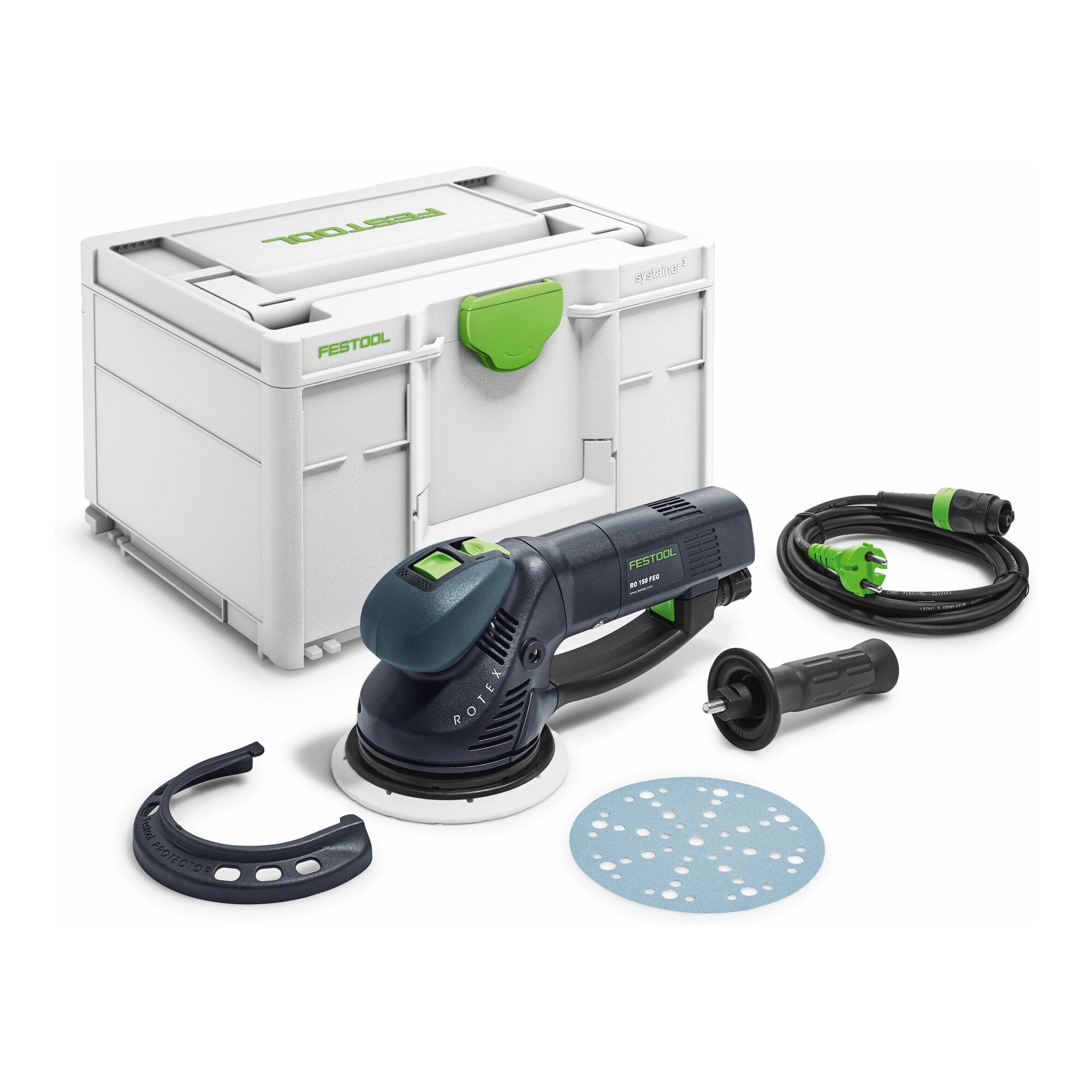 FESTOOL Exzenterschleifer Festool Getriebe-Exzenterschleifer RO 150 FEQ-Plus ROTEX
