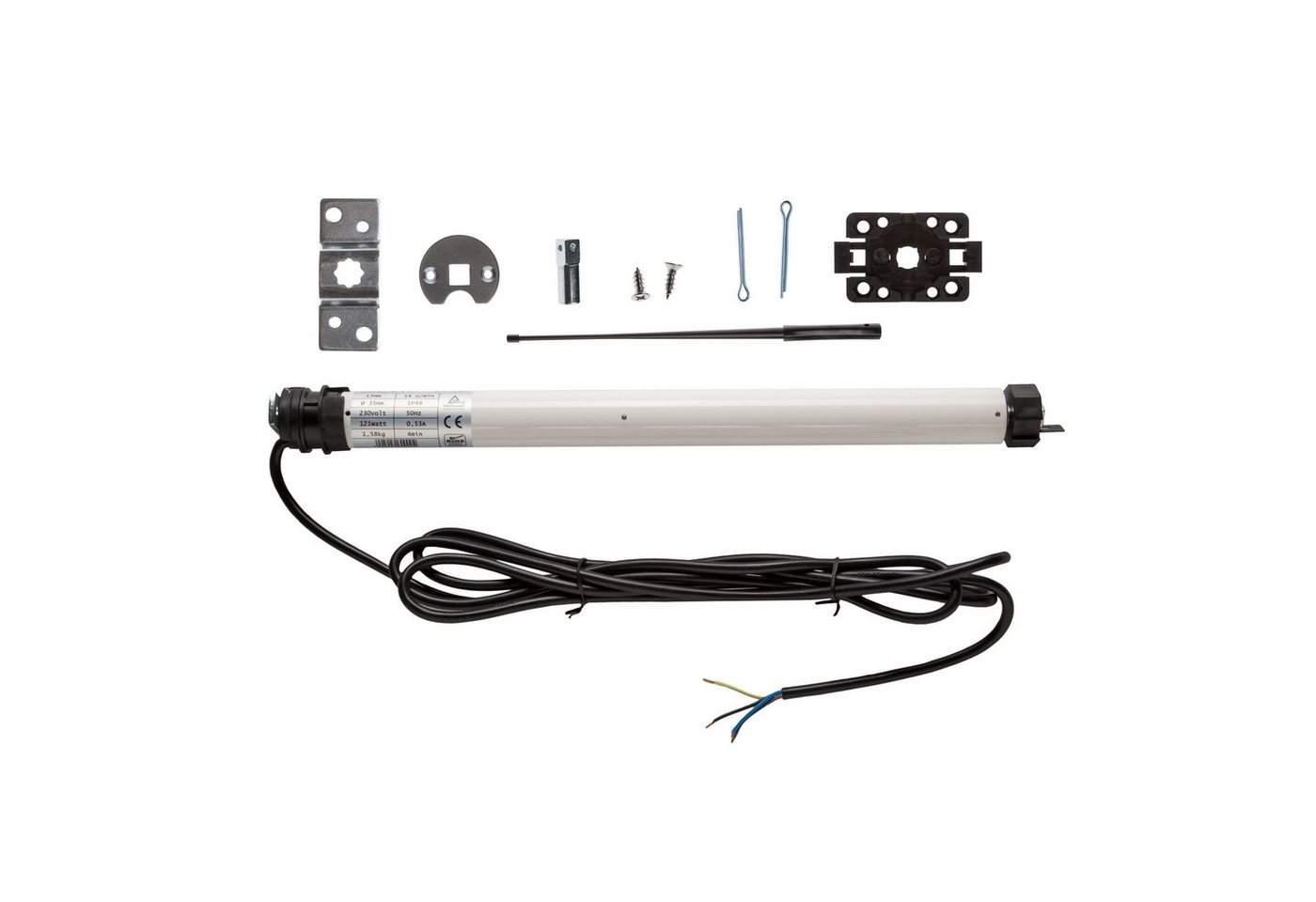 jarolift Rollladenmotor Rollladenmotor SL, SL35 13/14 (13 Nm / SW40), (Packung, 1 St), 40 mm, 13 Nm